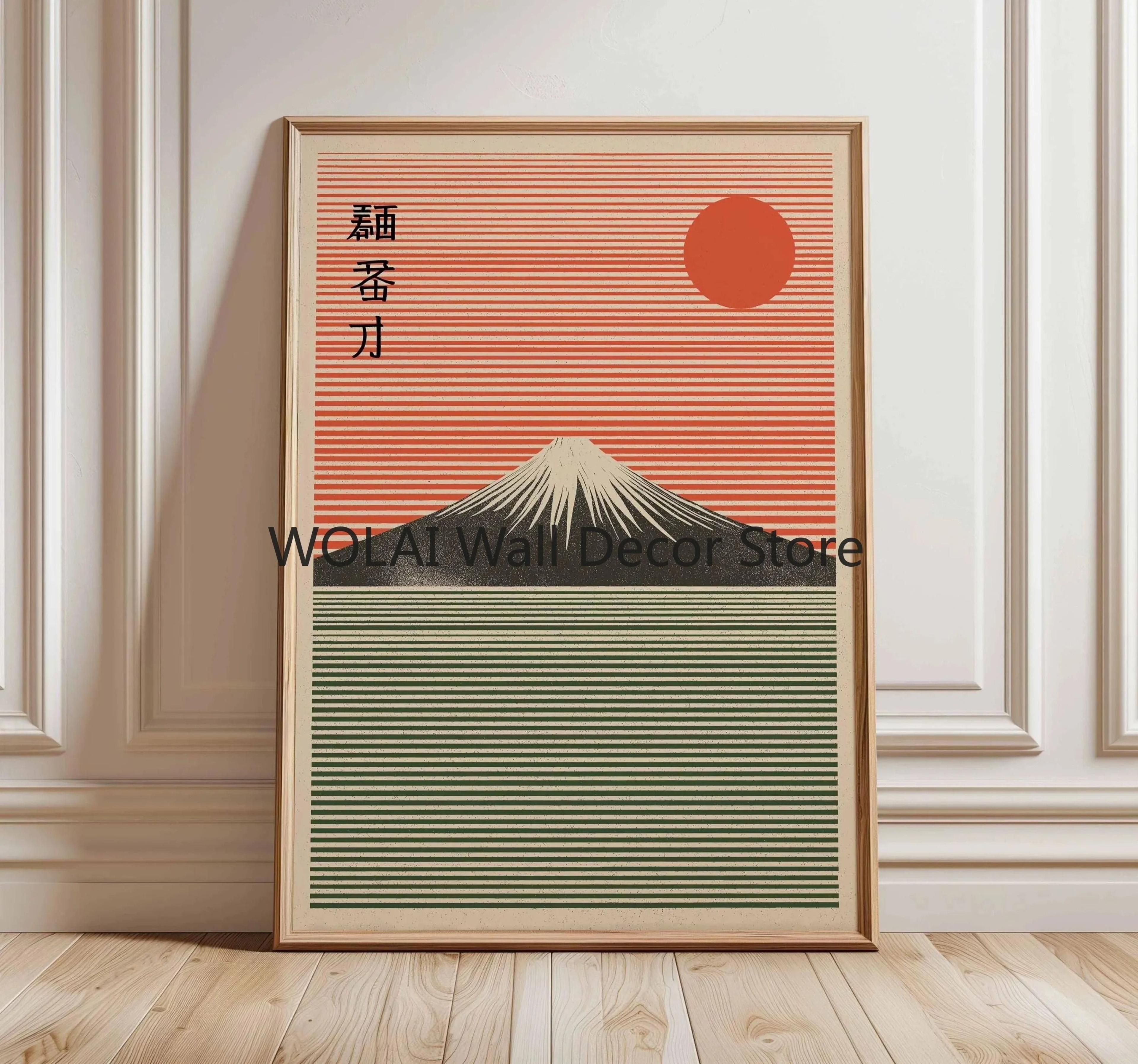 architectural japanese heritage wildlife canvas art