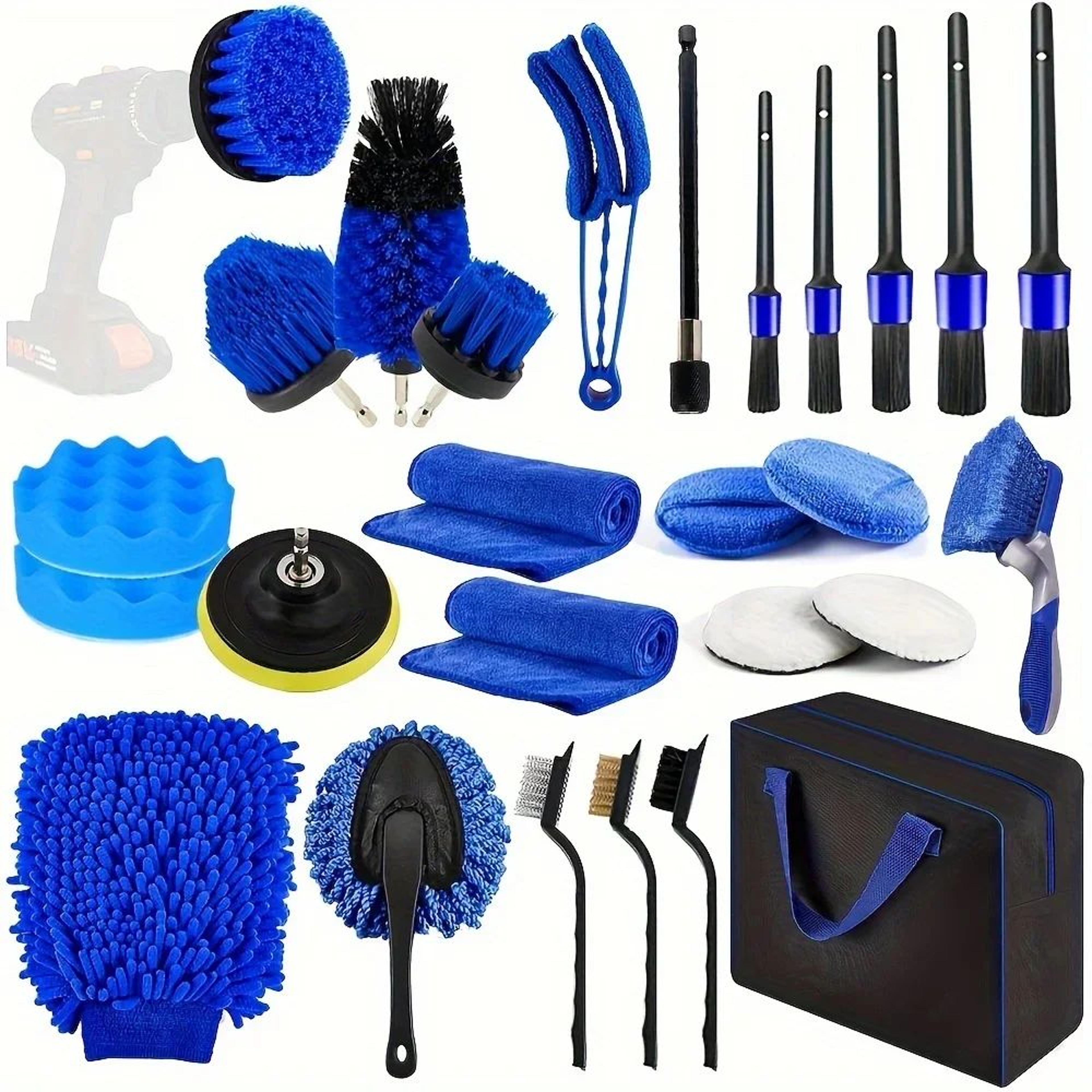 complete vehicle cleaning and detailing kit