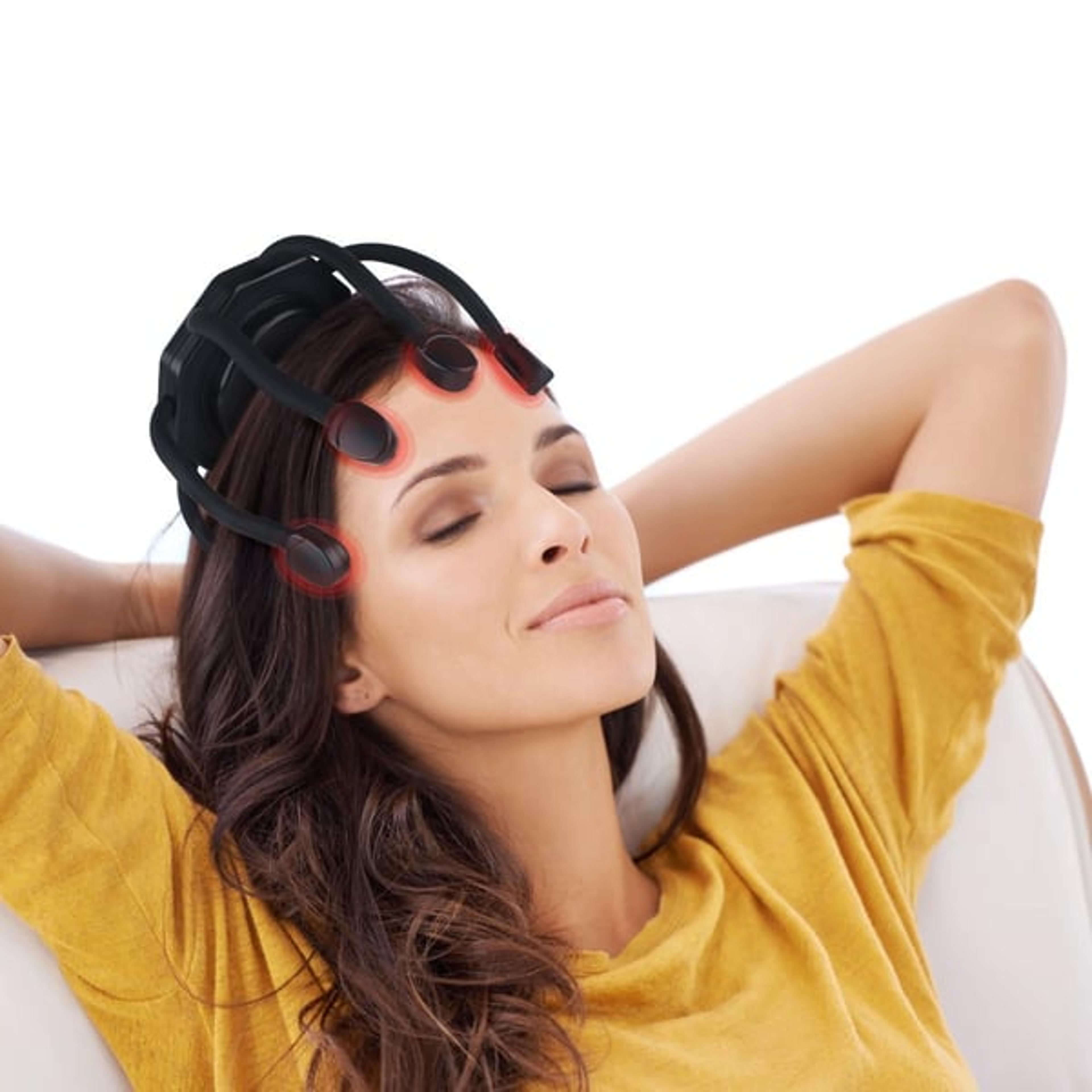 octopus electric scalp massager - 360° cordless head scratcher for stress relief