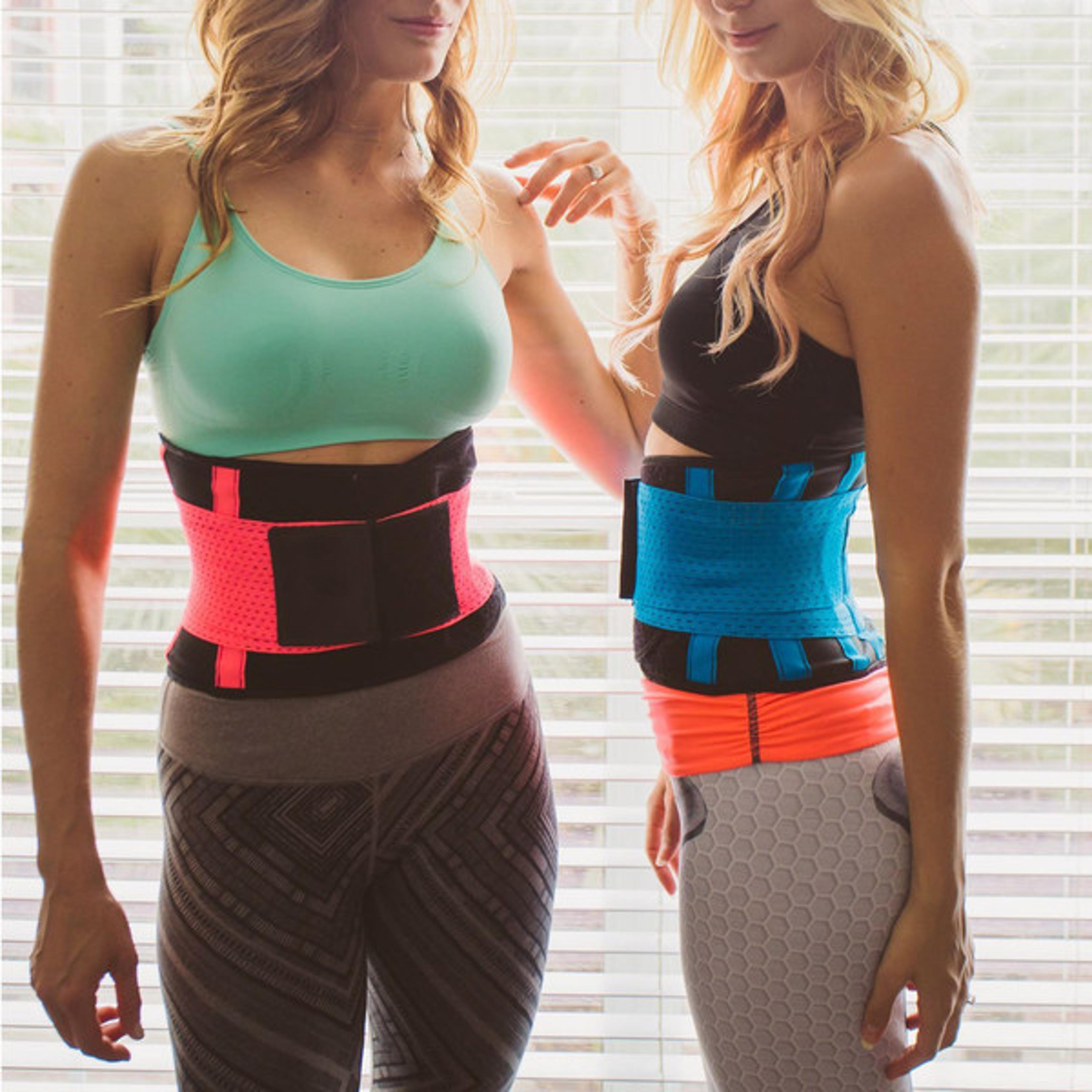stretch & adjust waist belt – adjustable waist trainer & body shaper | perfect fitness & postpartum gift