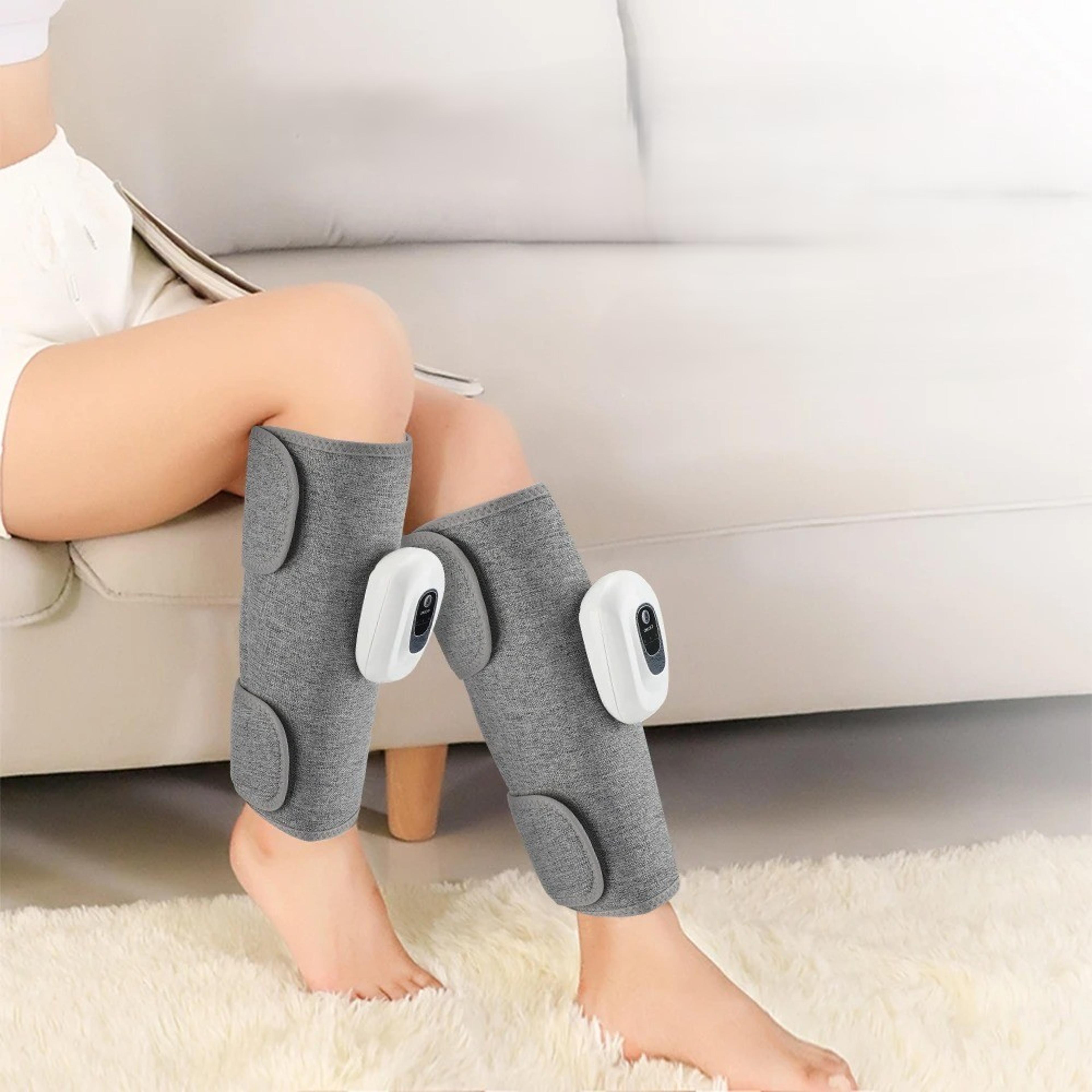 wireless 360° air pressure calf massager | 3-mode compression for legs & arms