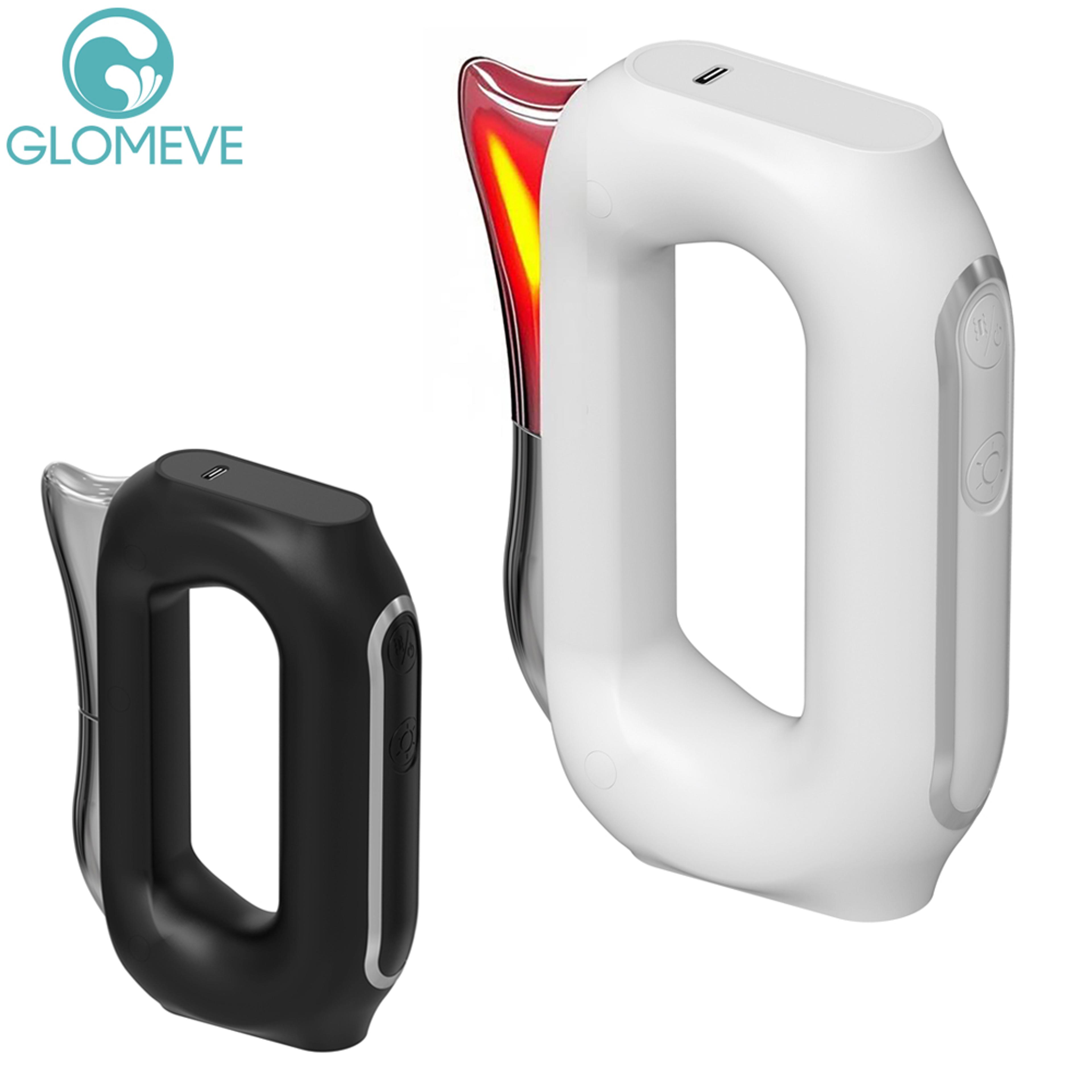 portable electric heating fascia massager with body scraping microcurrent & vibration muscle relaxation