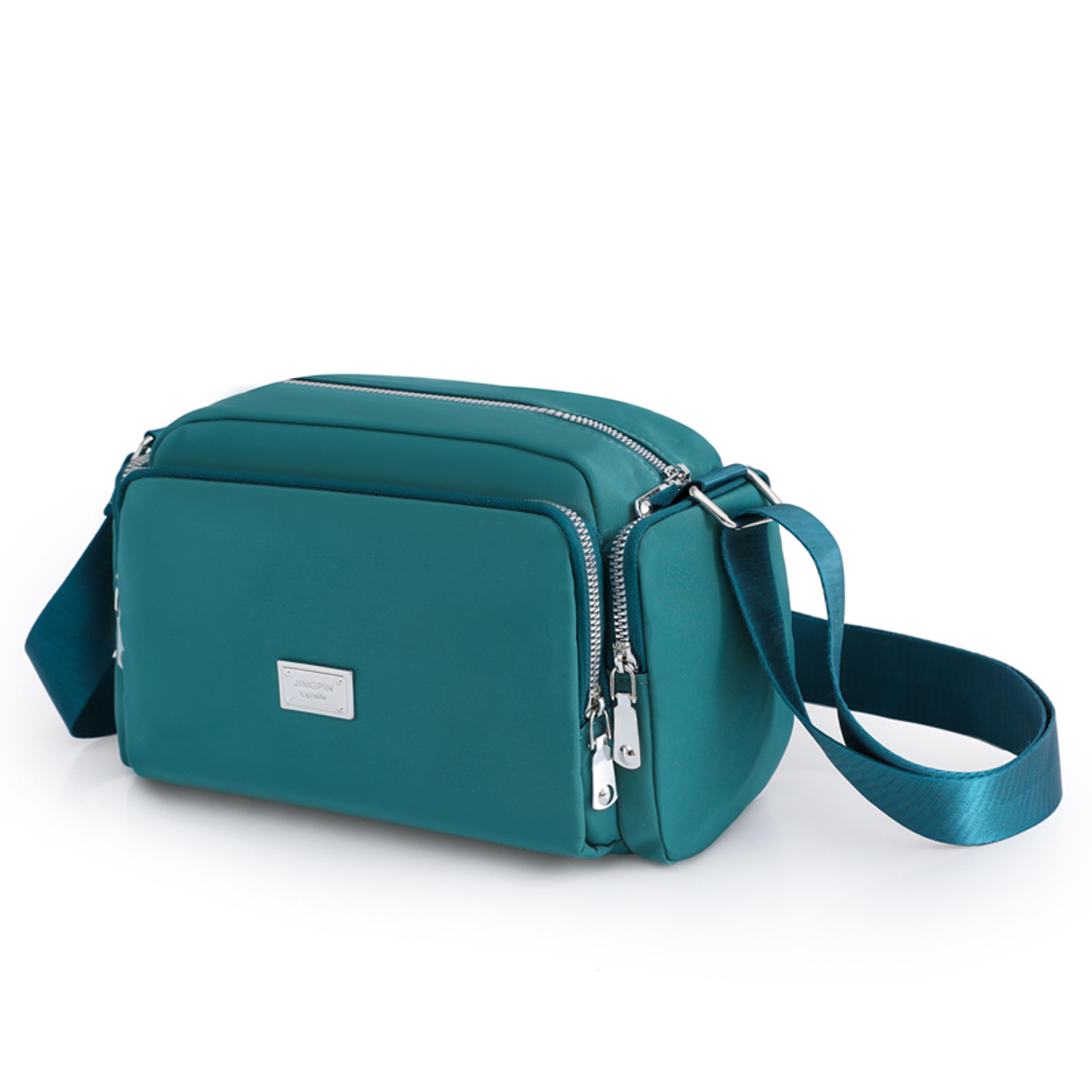 waterproof crossbody bag for women, nylon shoulder bag, casual messenger handbag