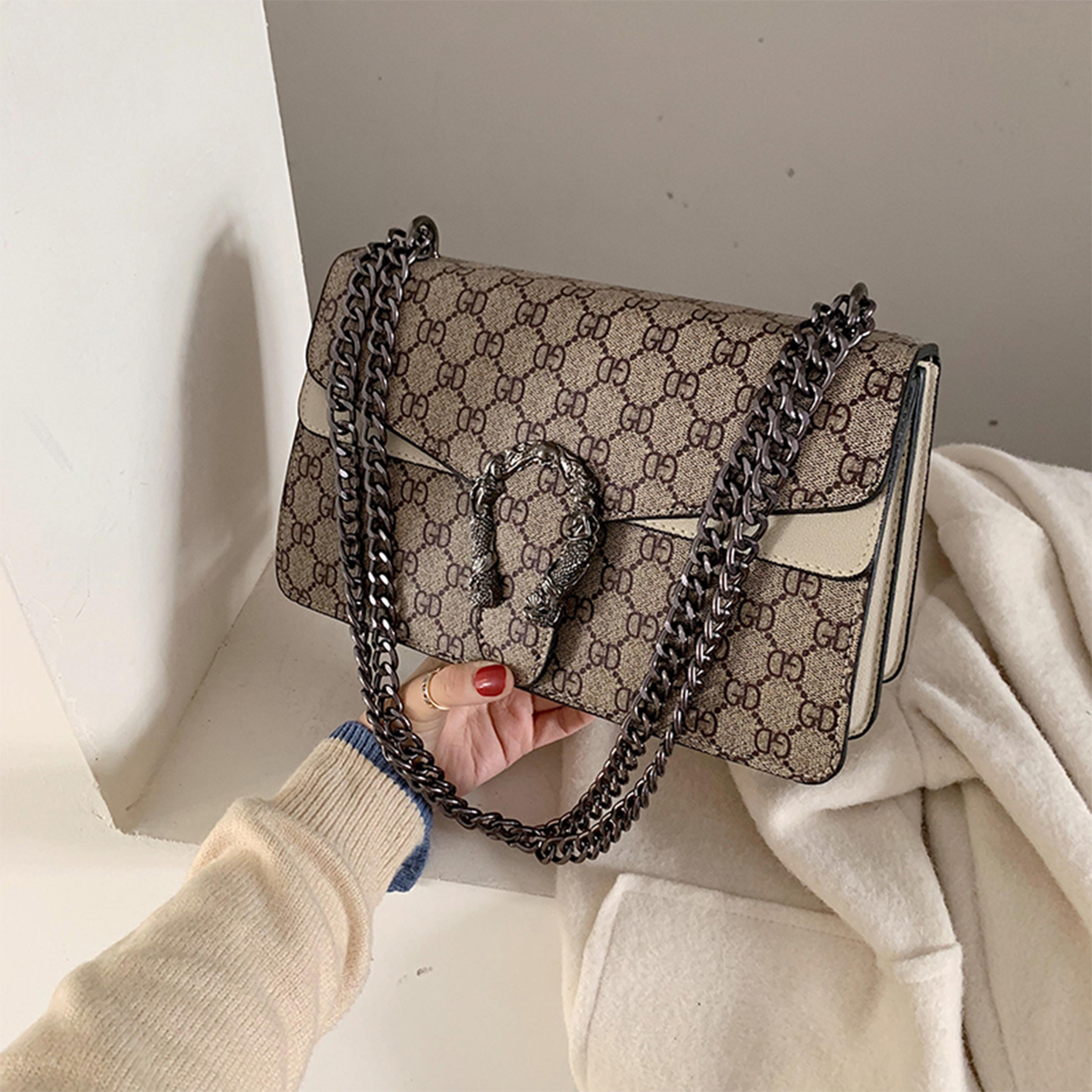 lightweight shoulder bag for women, vintage crossbody purse with multiple compartments, secure magnetic snap daily bag