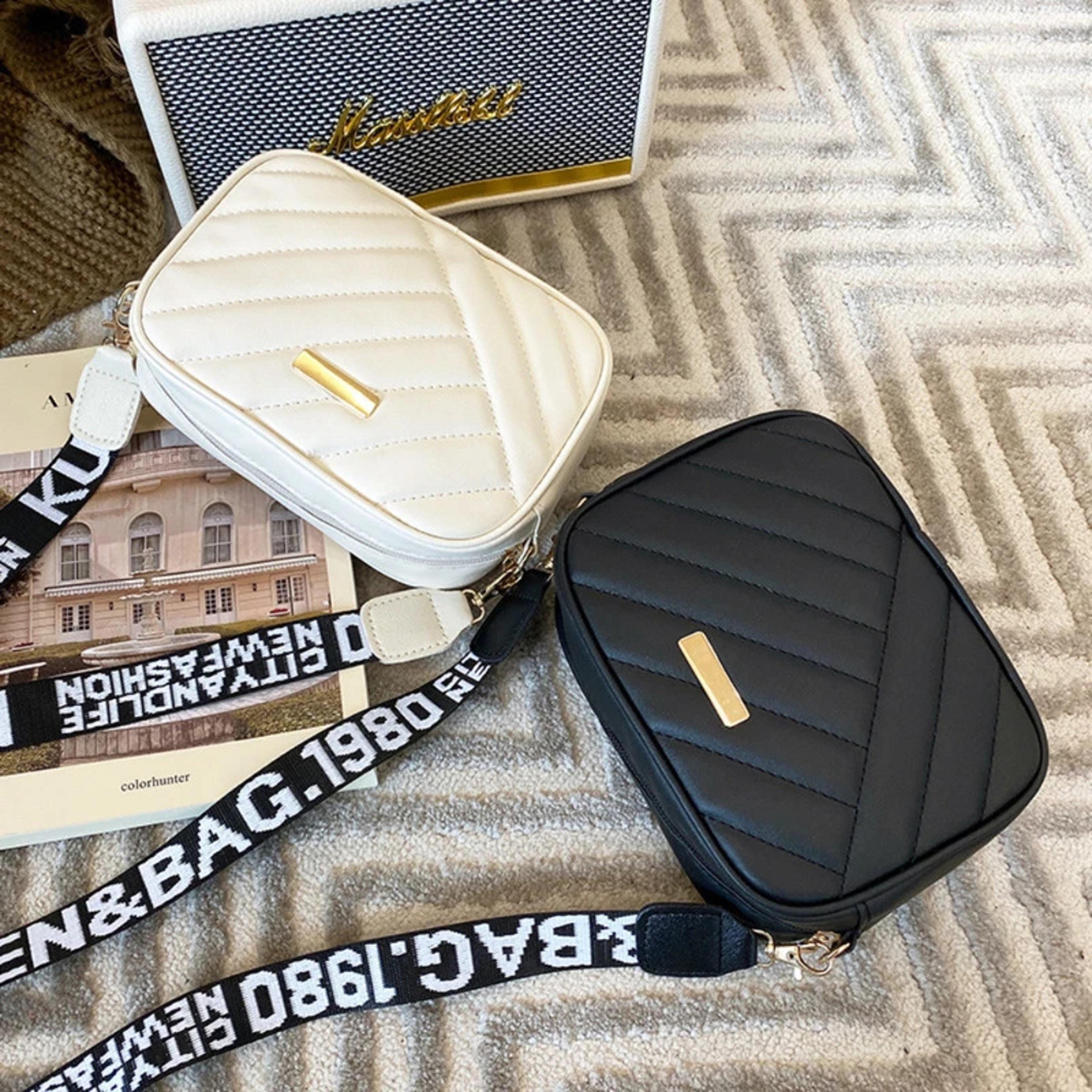 pu leather shoulder bag for women, casual mobile phone bag, high quality crossbody rolling strip camera purse