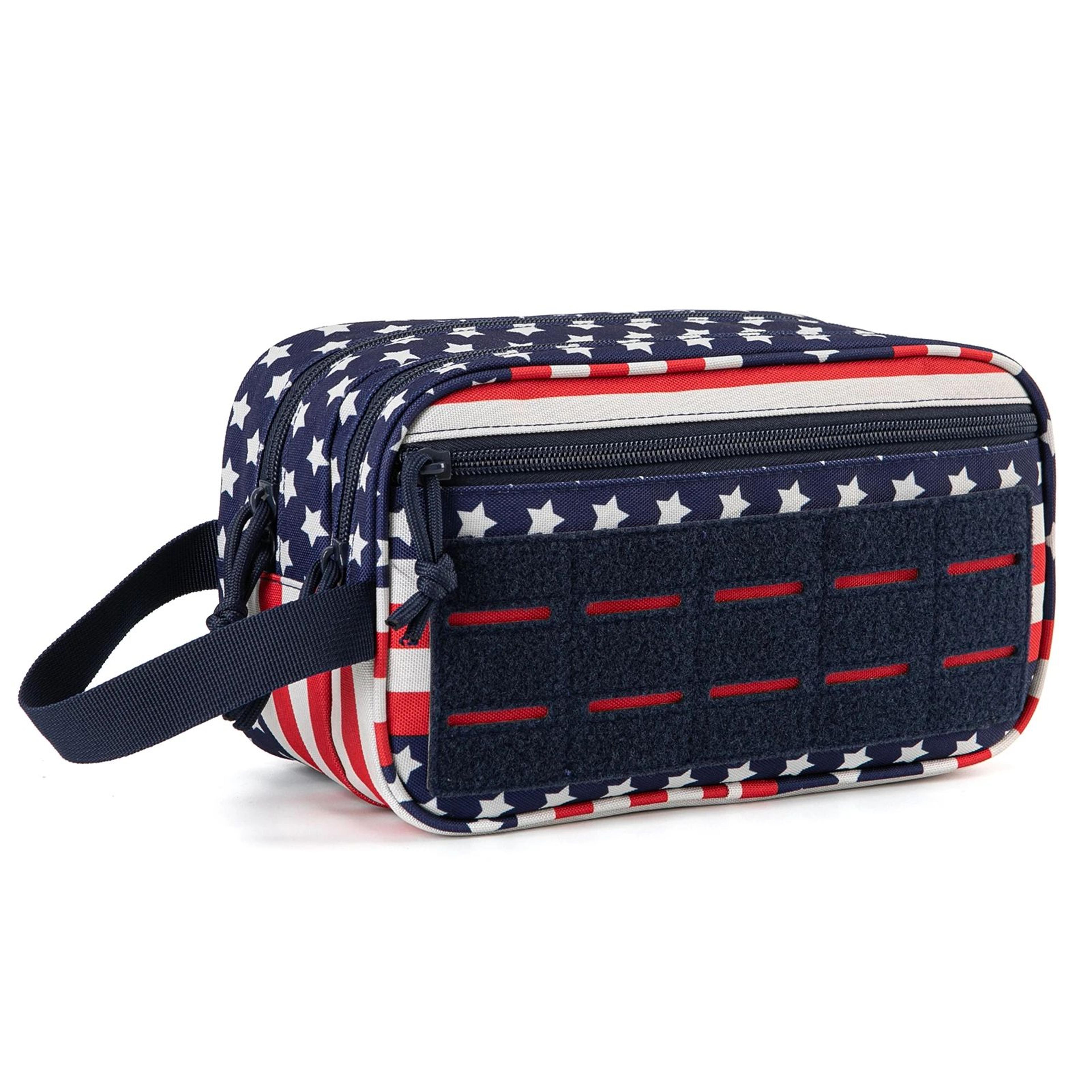 mens shaving kit, tactical toiletry bag, hanging dopp kit travel bag, tool molle pouches, compact hygiene bag for men