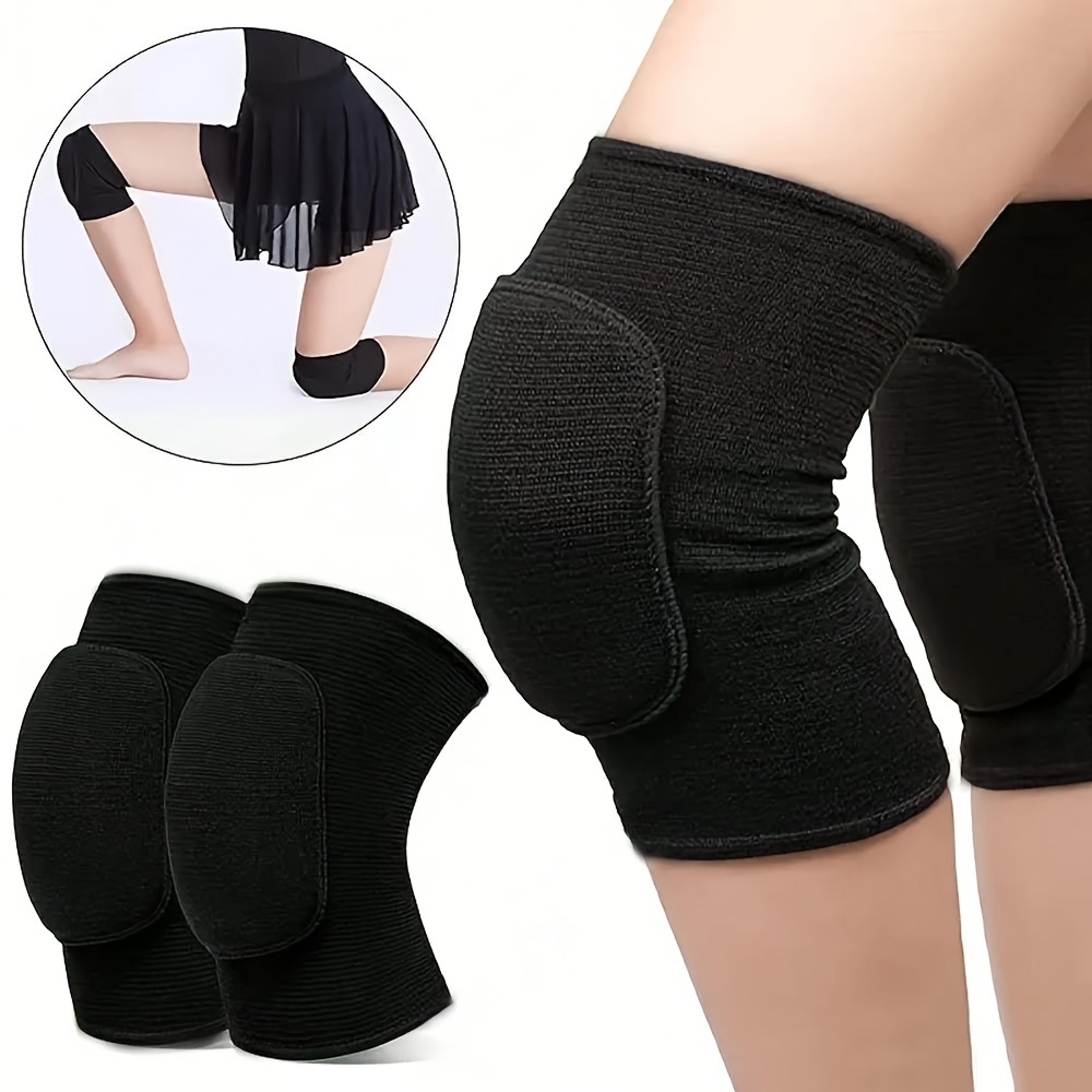 shock guard volleyball knee pads with cushioned knee support brace