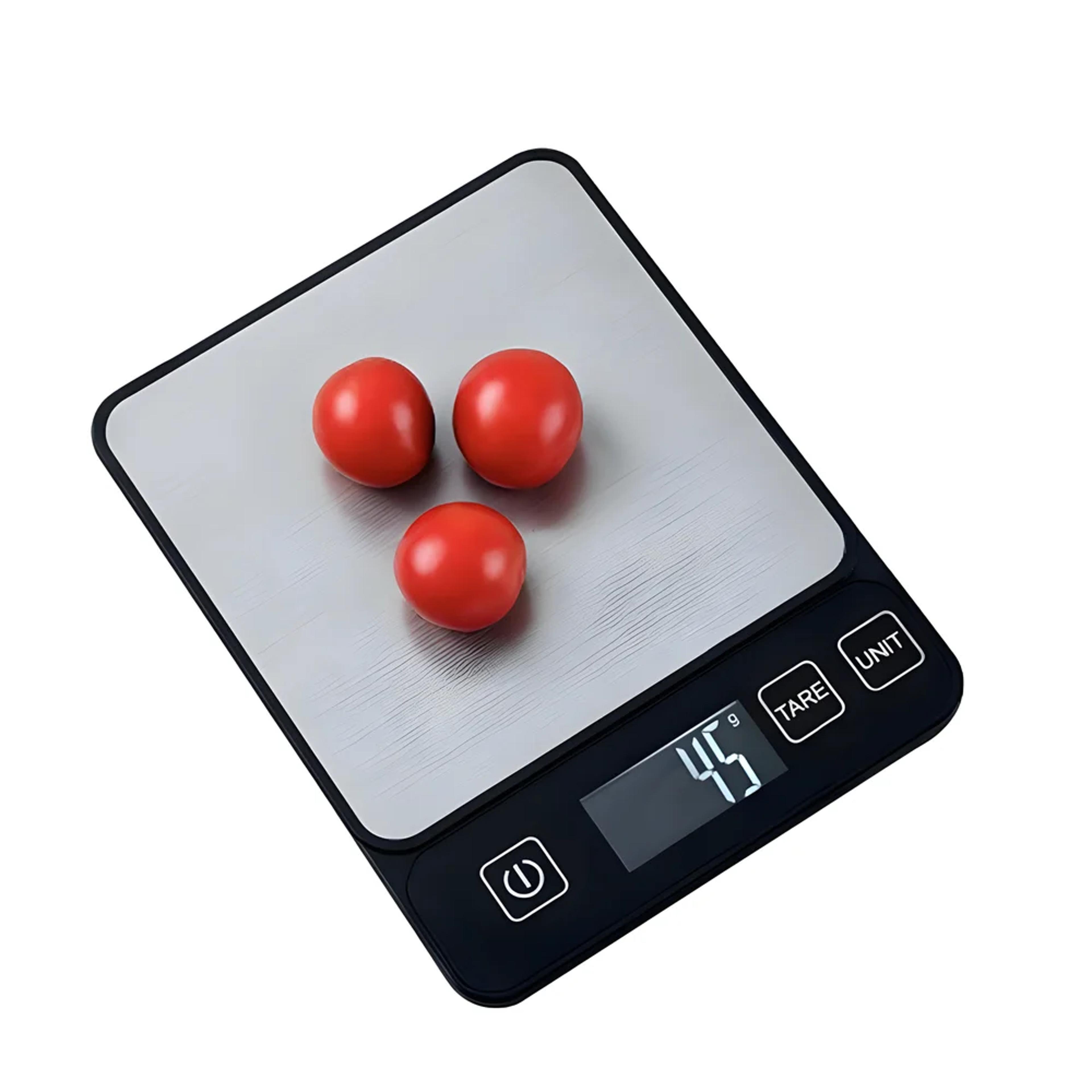 precision digital kitchen scale lcd food scale for baking, cooking & healthy meal preps