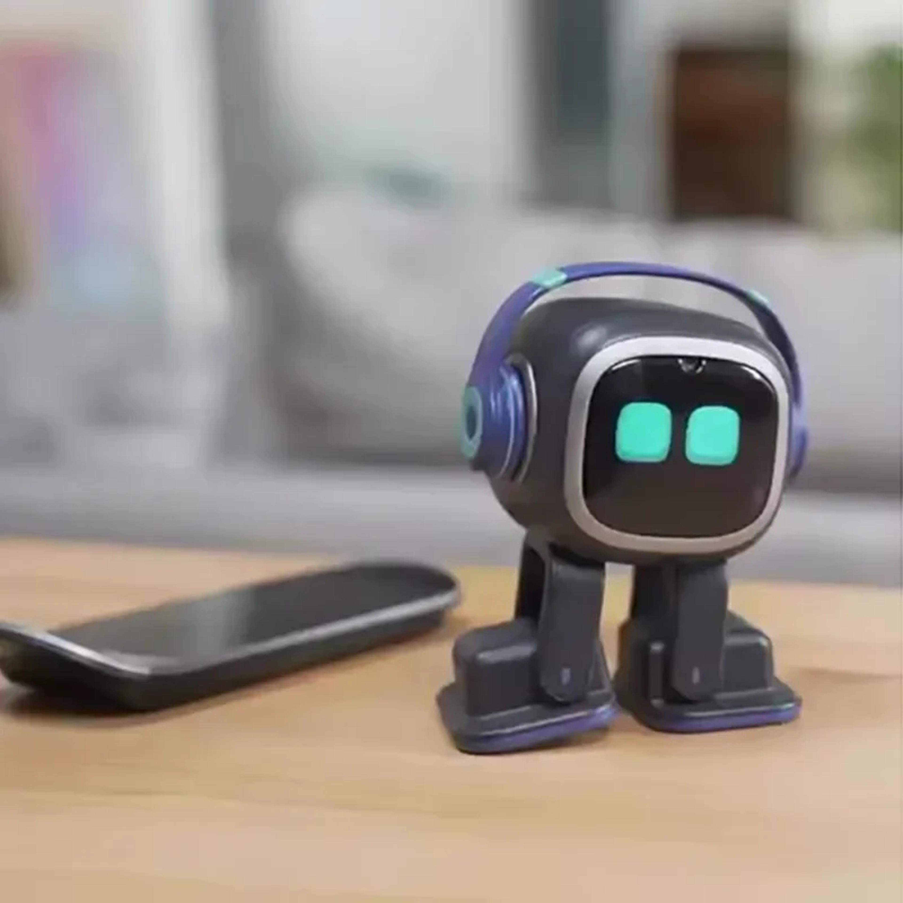 ollie ai companion robot interactive desktop pet with emotional touch response