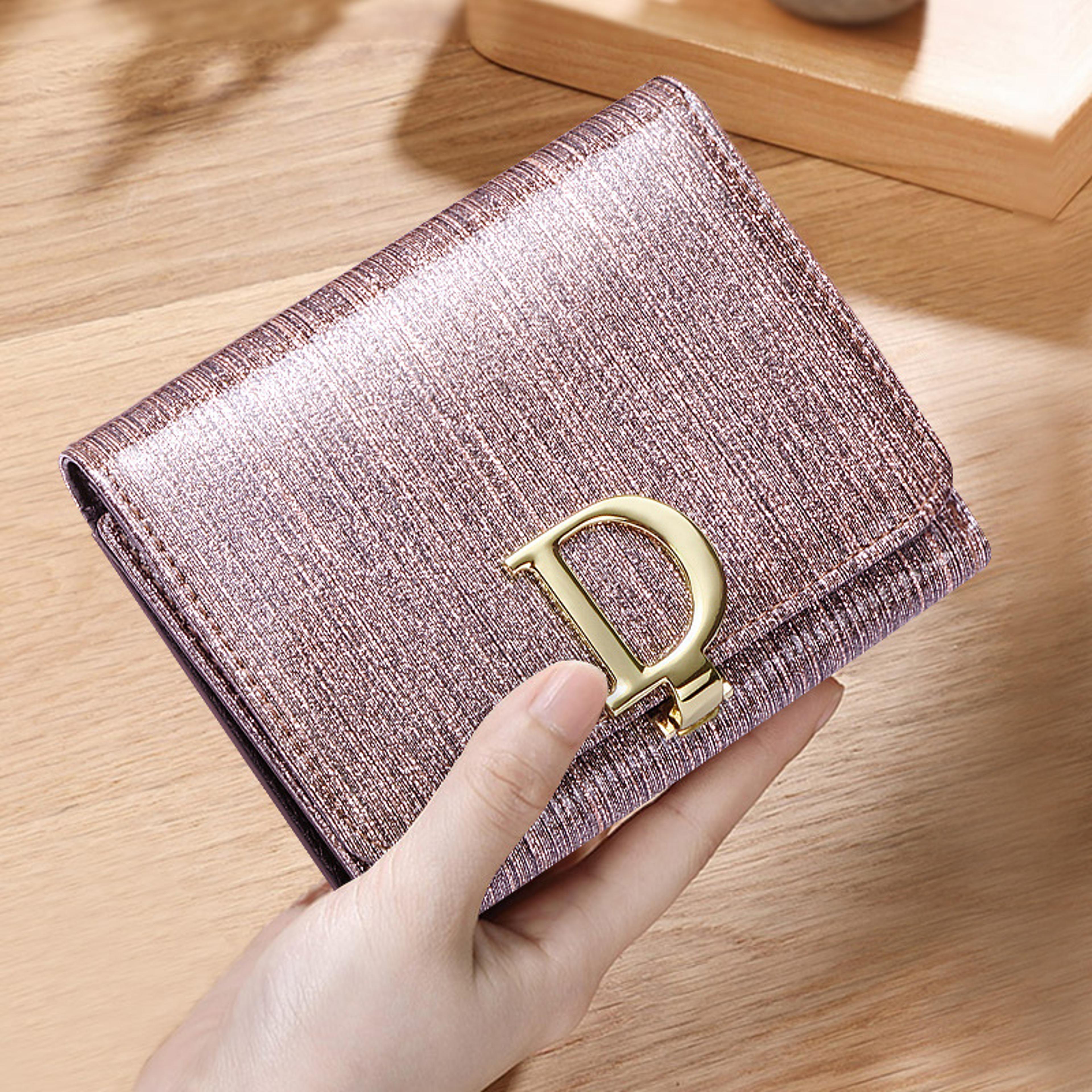 elegant rfid blocking genuine leather wallet for women with card holder