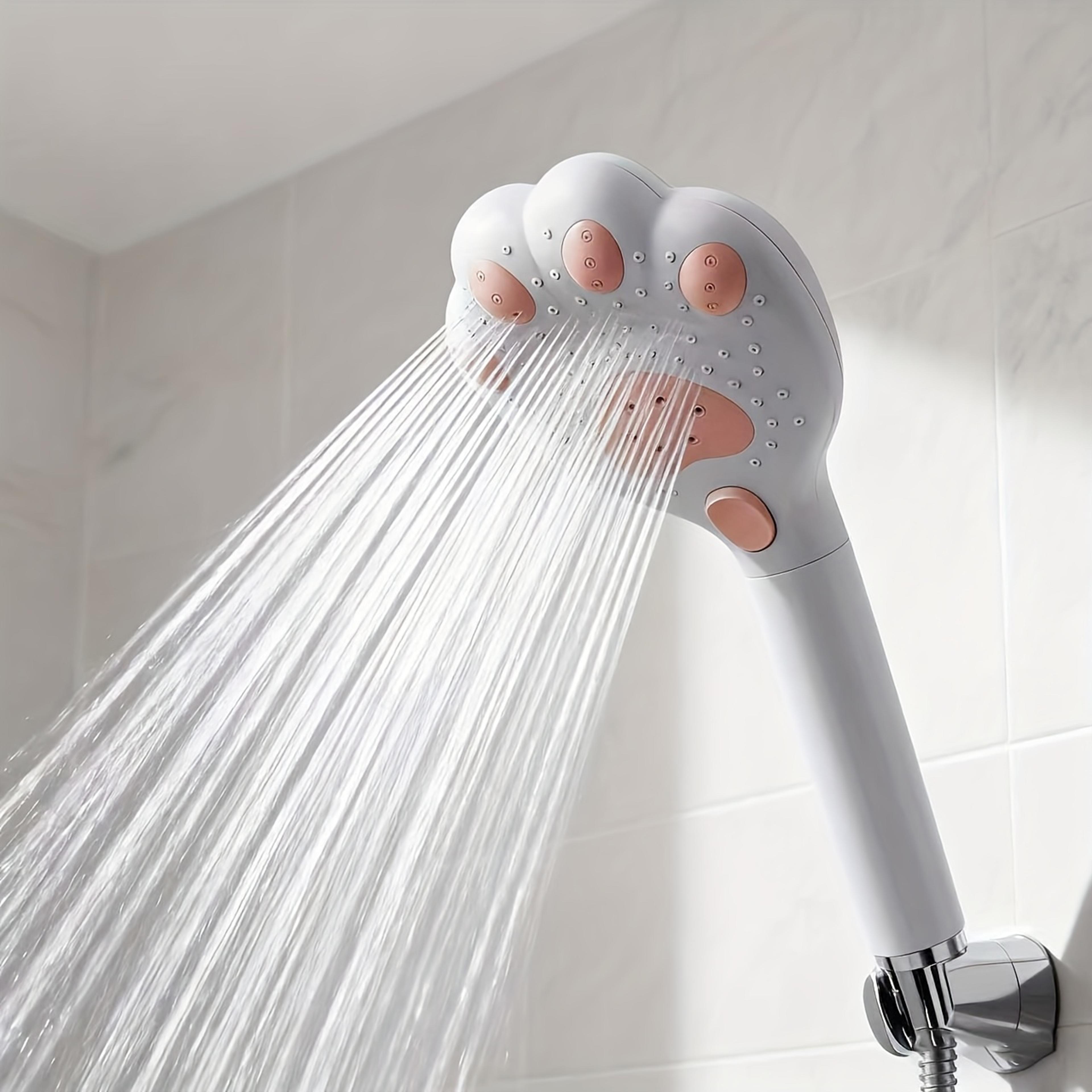 cat paw high pressure filtered shower head with spray modes