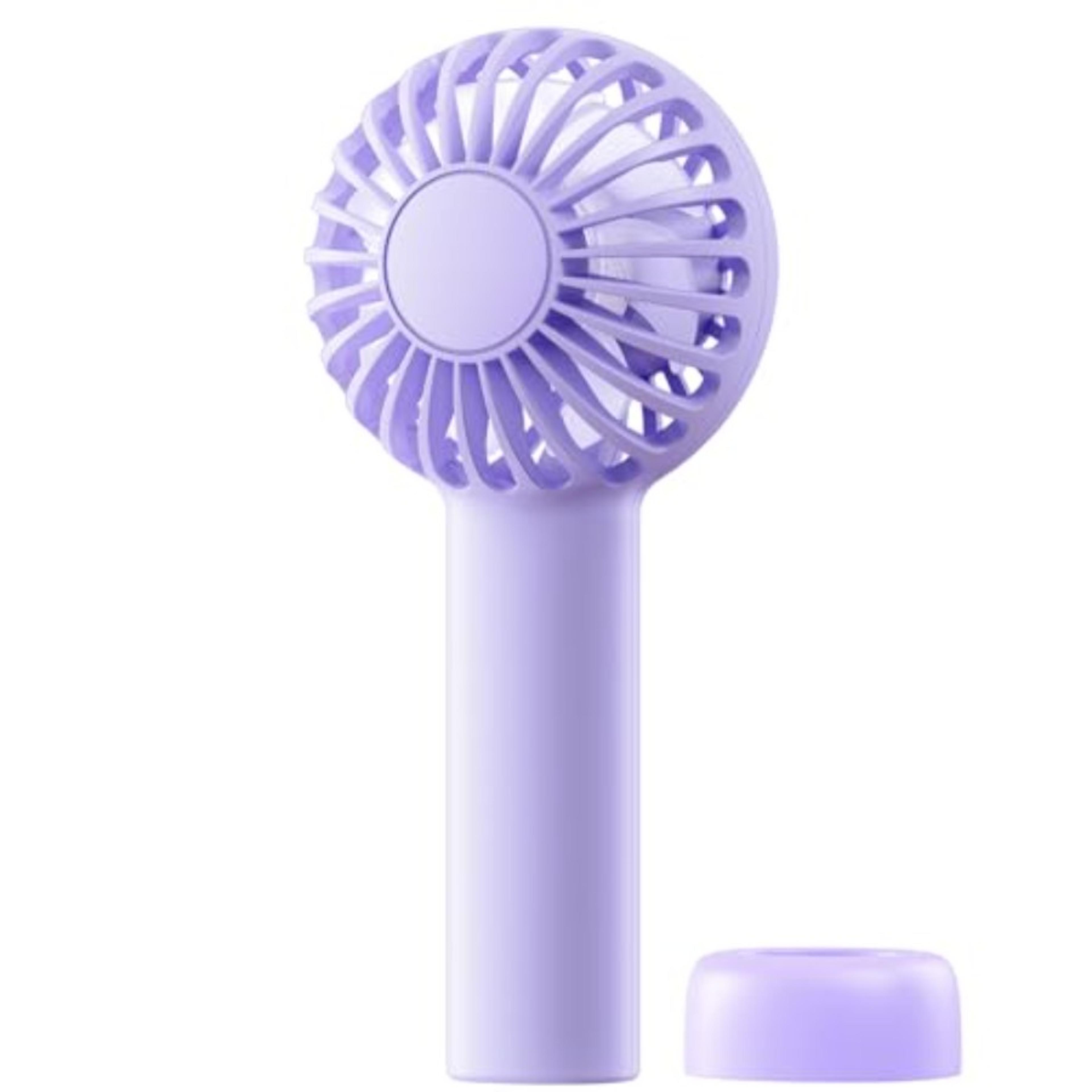 portable handheld fan rechargeable mini fan with speeds for travel, makeup & everyday cooling
