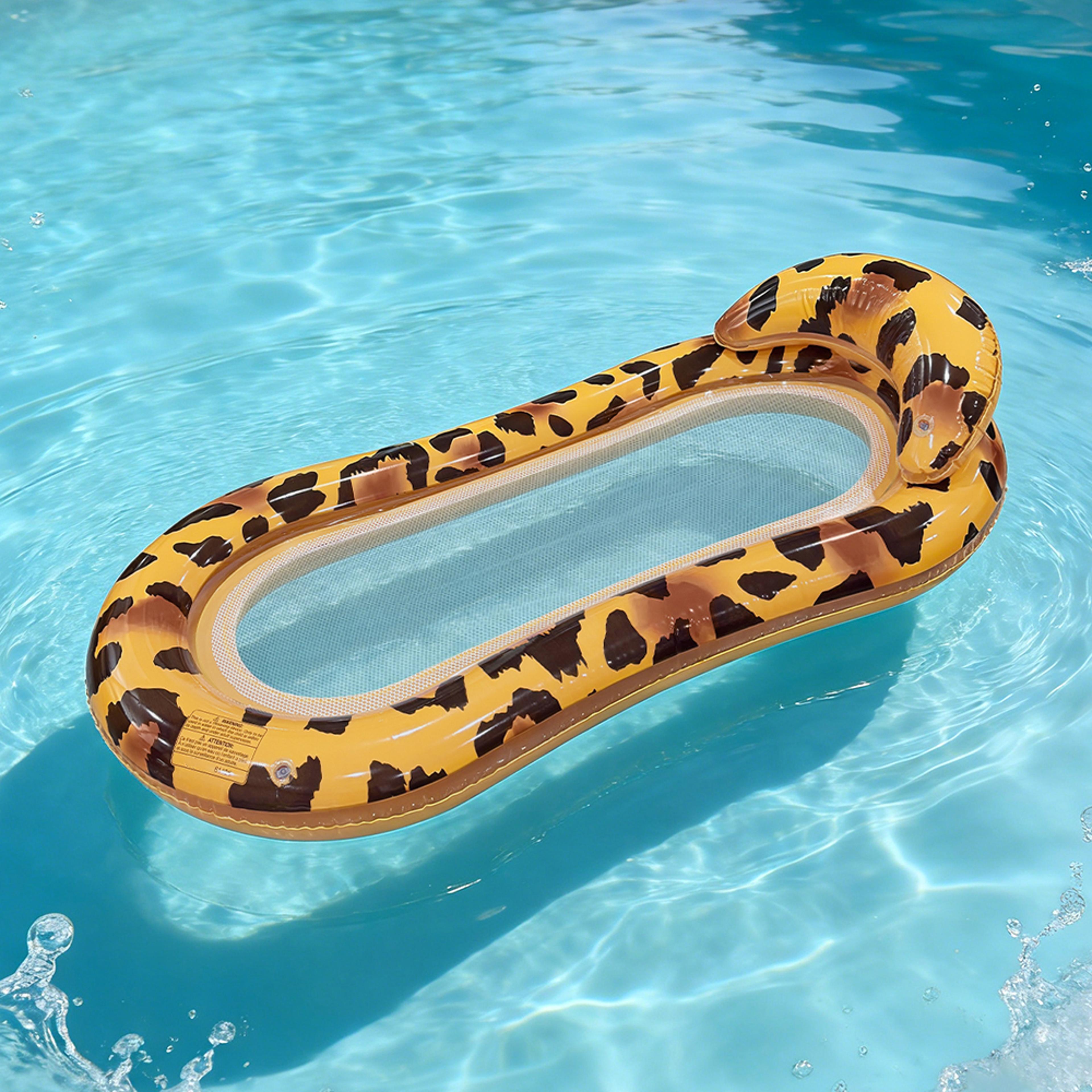 inflatable pool float lounge chair for adults portable water floating seat