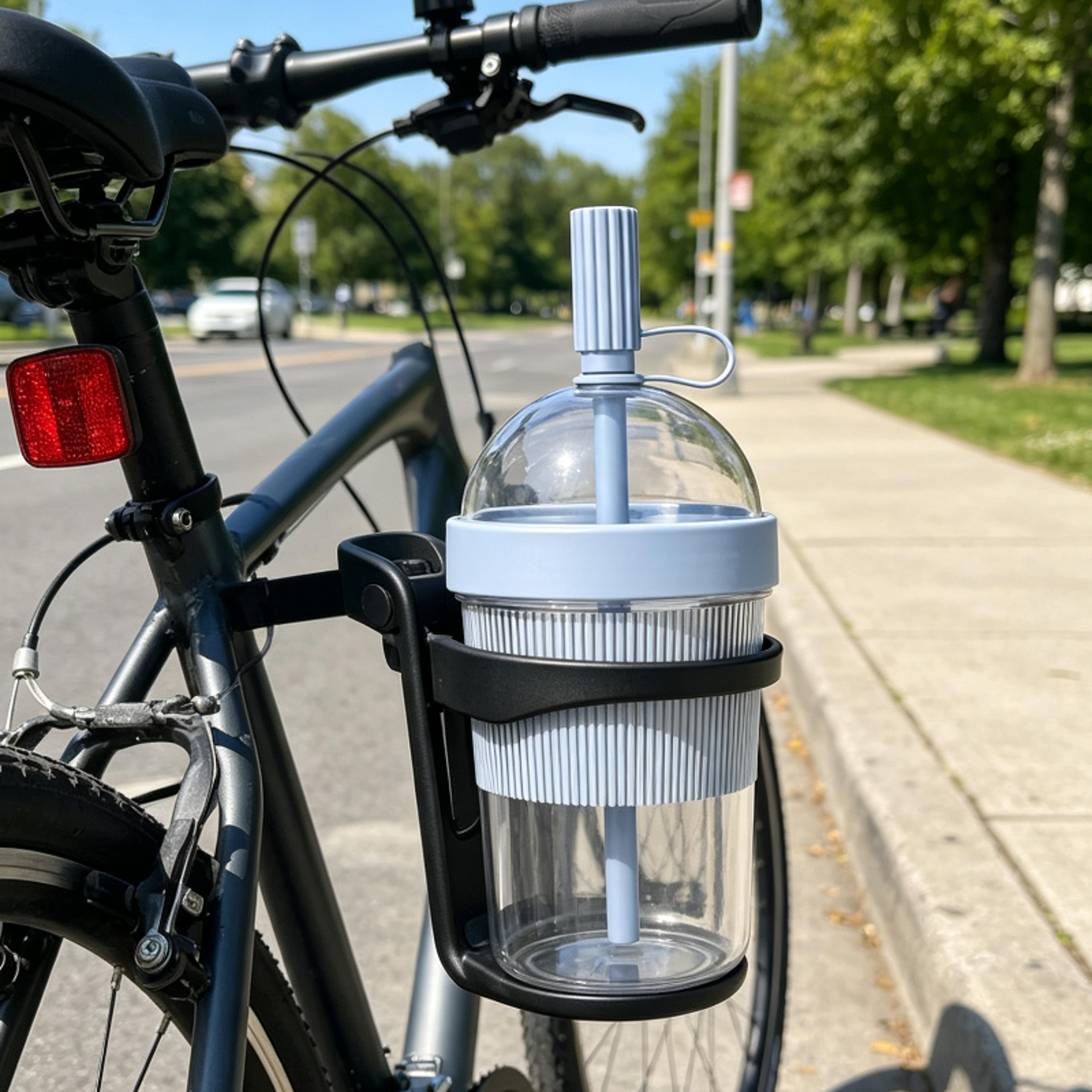 transparent reusable coffee tumbler with straw leakproof plastic travel cup
