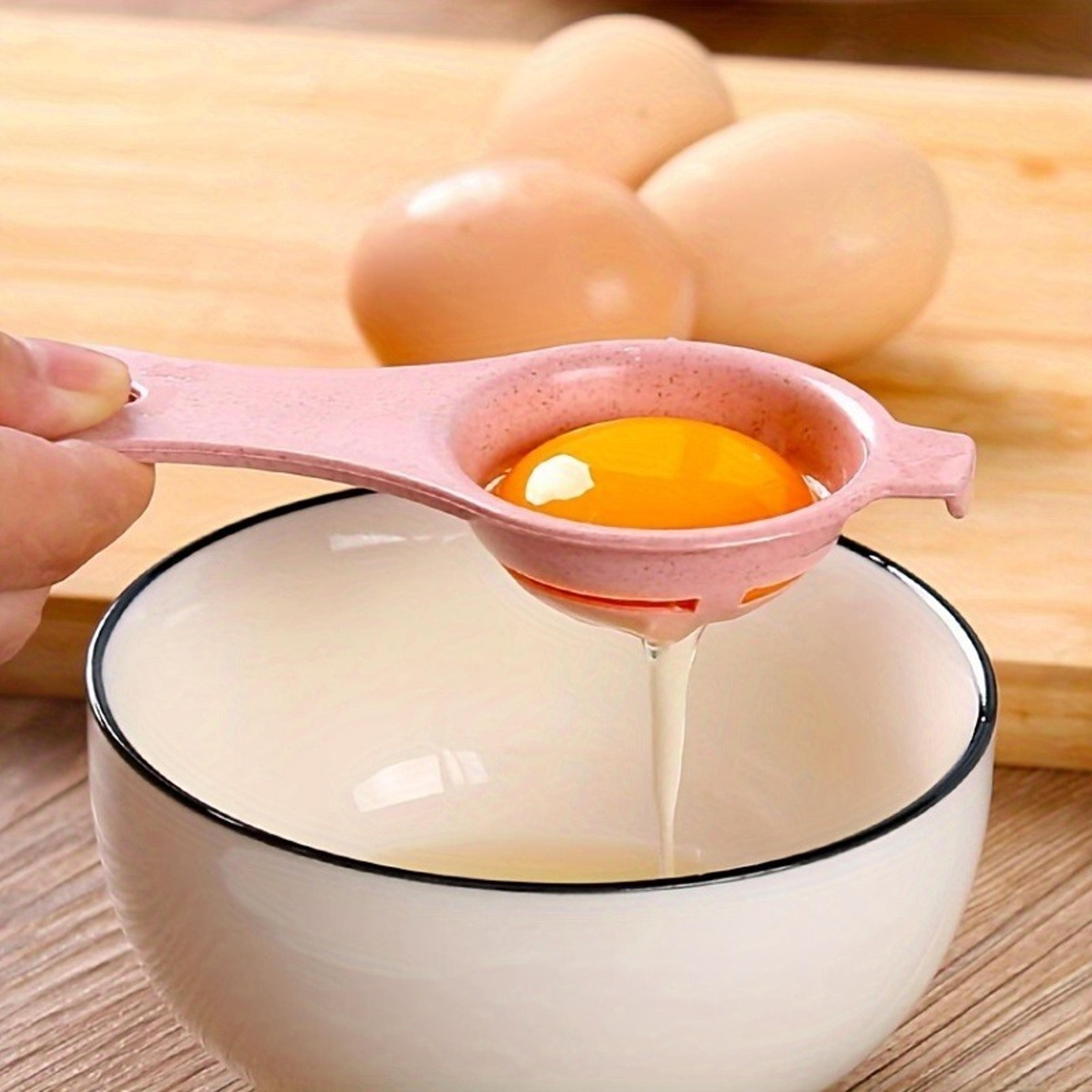 eco wheat egg separator kitchen tool for fast egg yolk & white separations