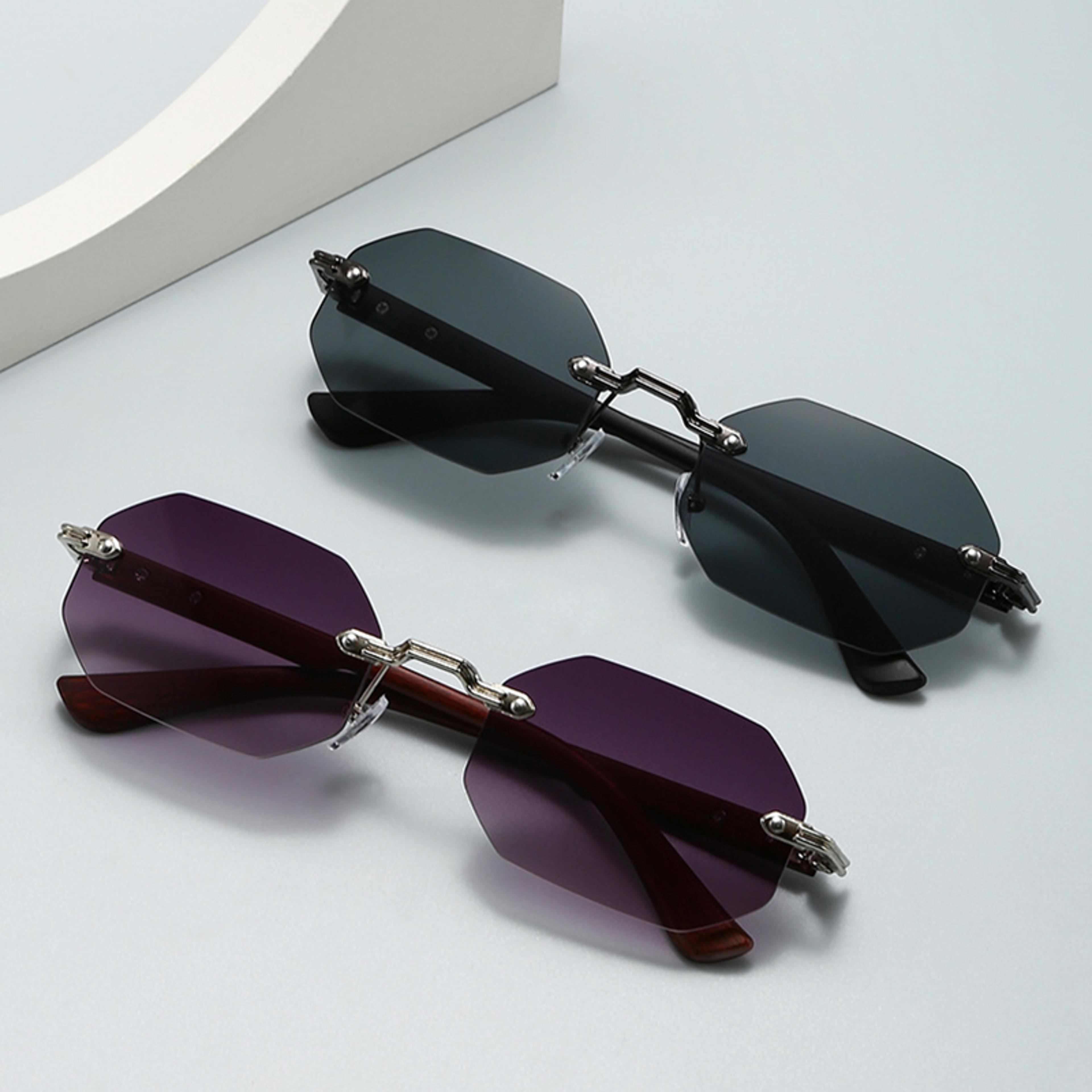 vintage oval polygon sunglasses for men & women unisex fashion eyewear