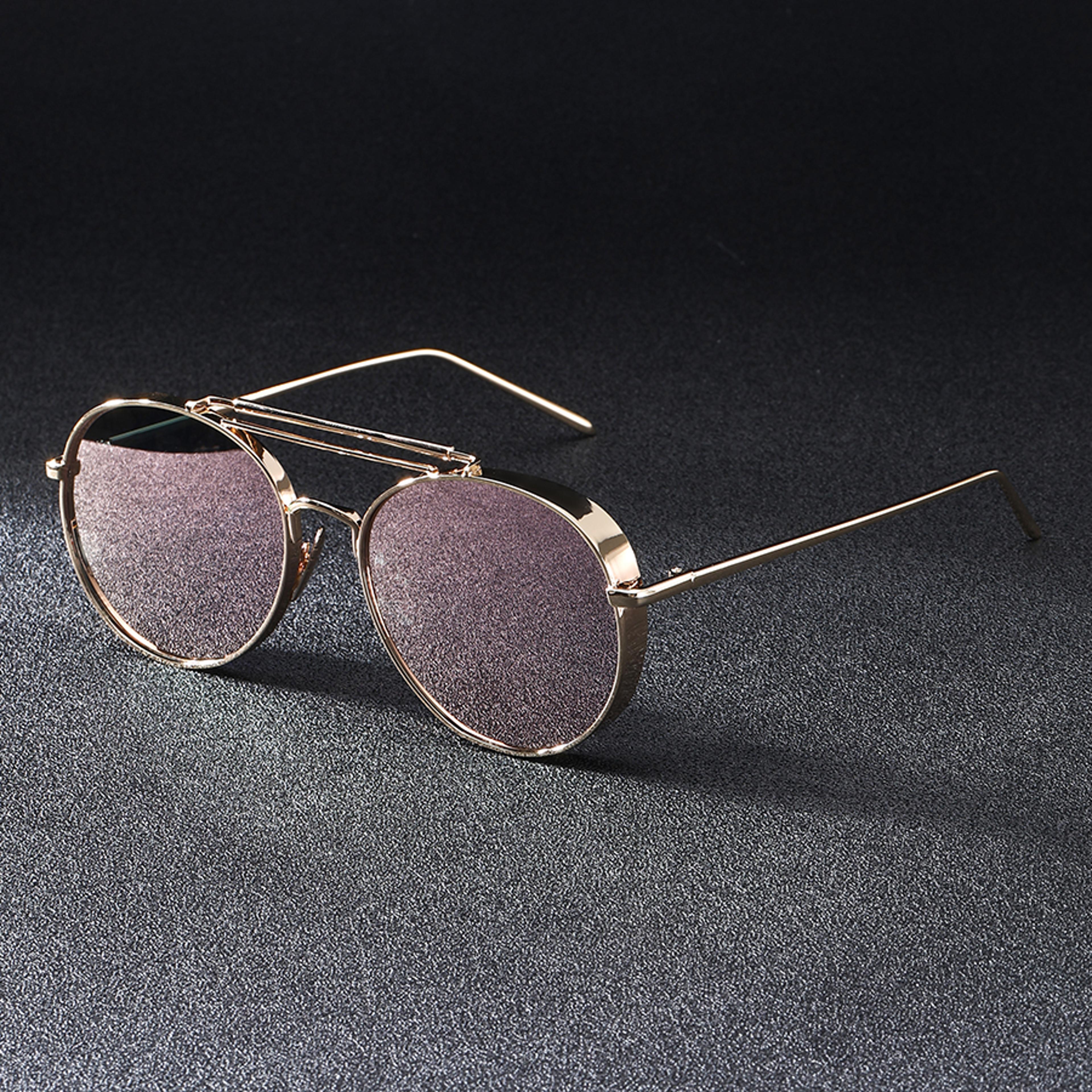 vintage round sunglasses for men & women driving eyewear
