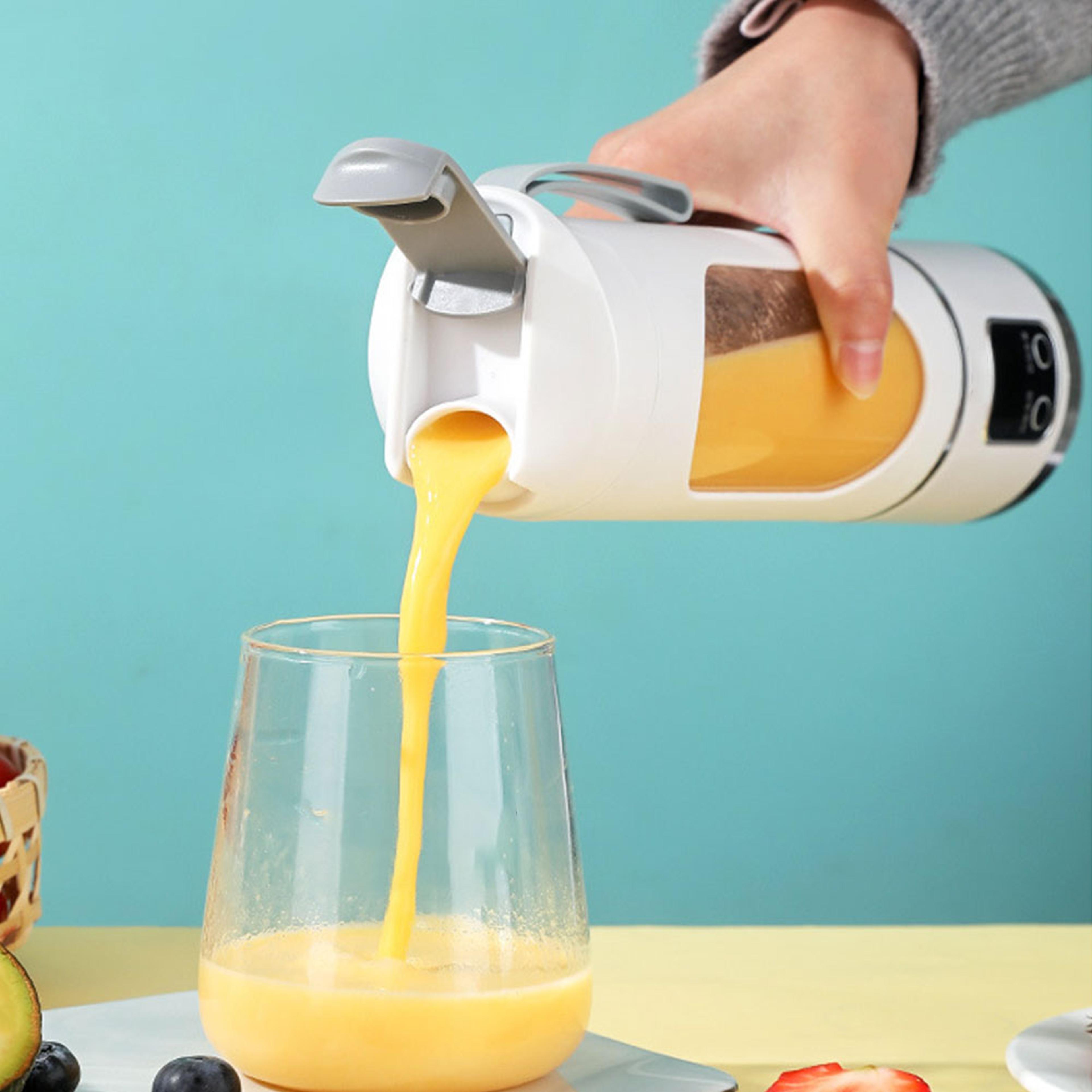 portable blender with blade power usb rechargeable personal smoothie maker