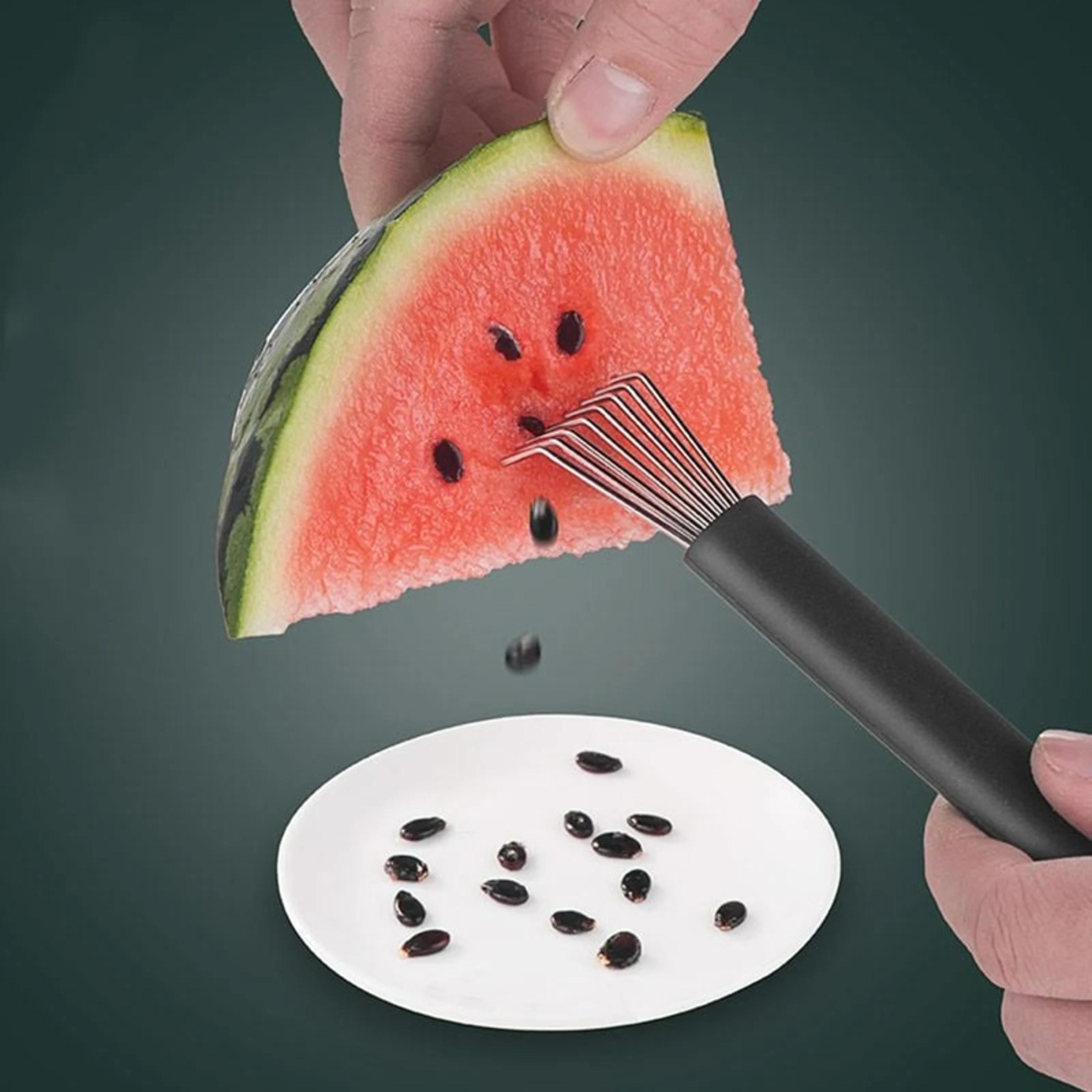 seed free stainless steel watermelon seed remover & fruit divider tool