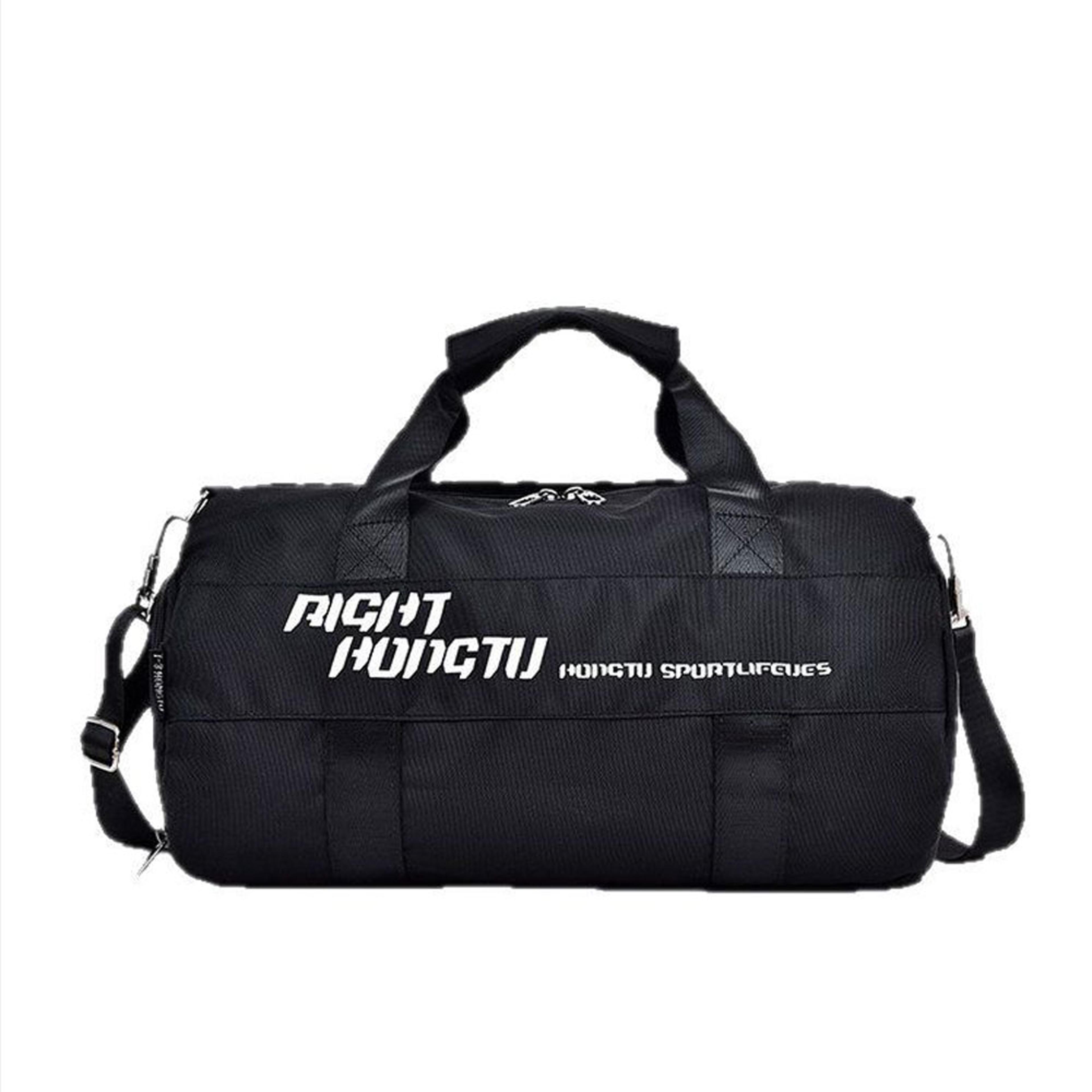 active pro gym duffel bag with shoe compartment & wet dry storage for travel and fitness