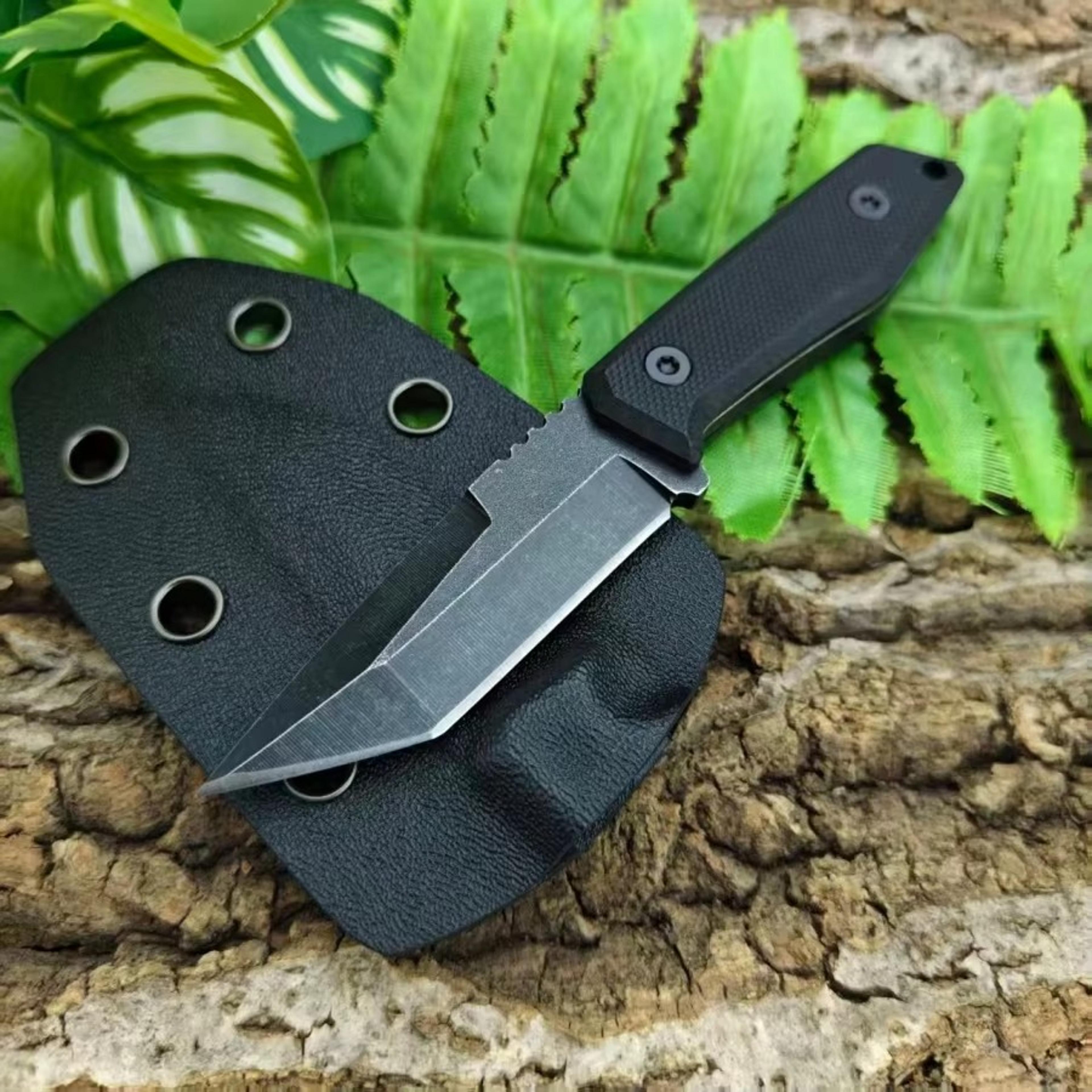 neck knife mini fixed blade edc camping knife with sheaths