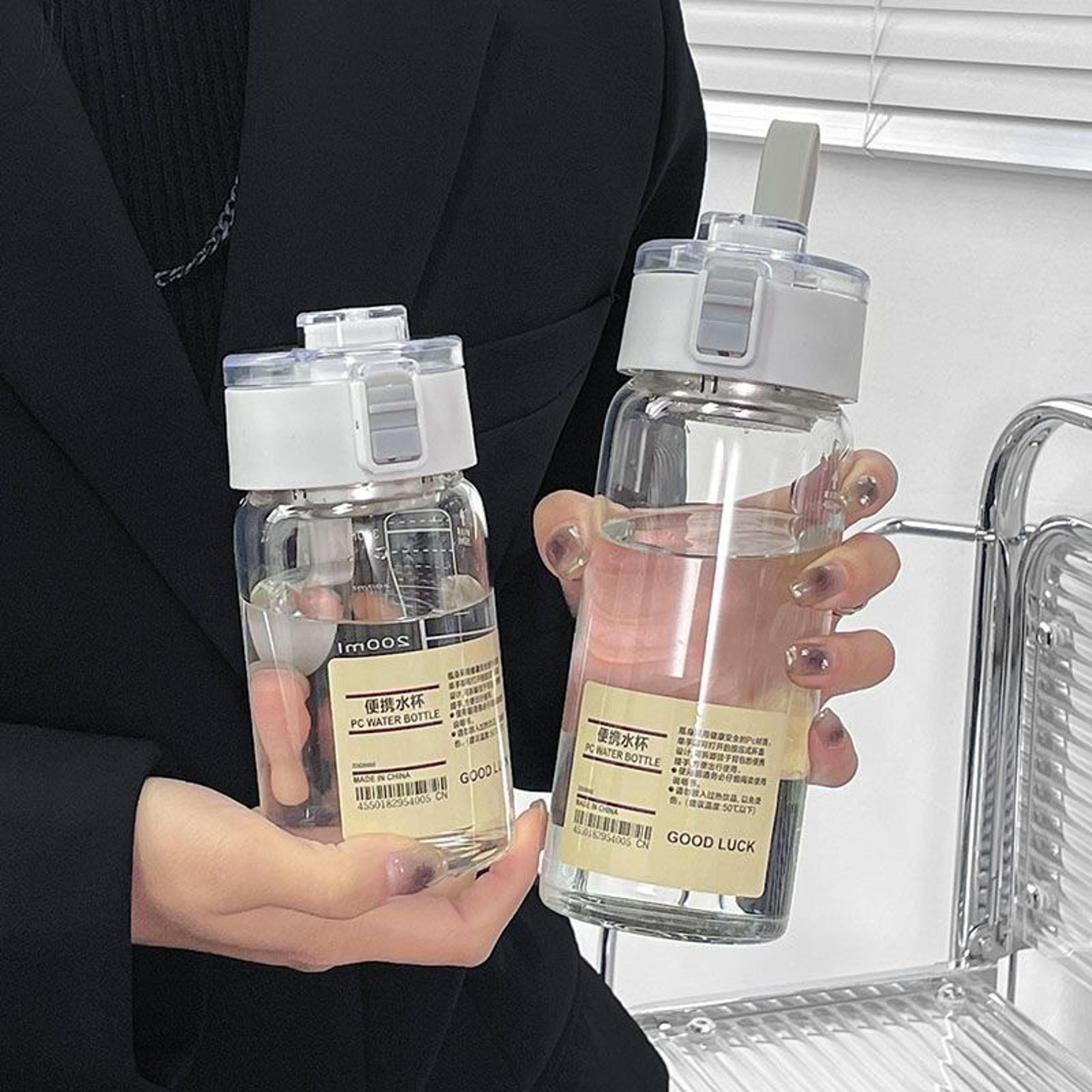 clear flow leakproof water bottle reusable sports & travel bottle