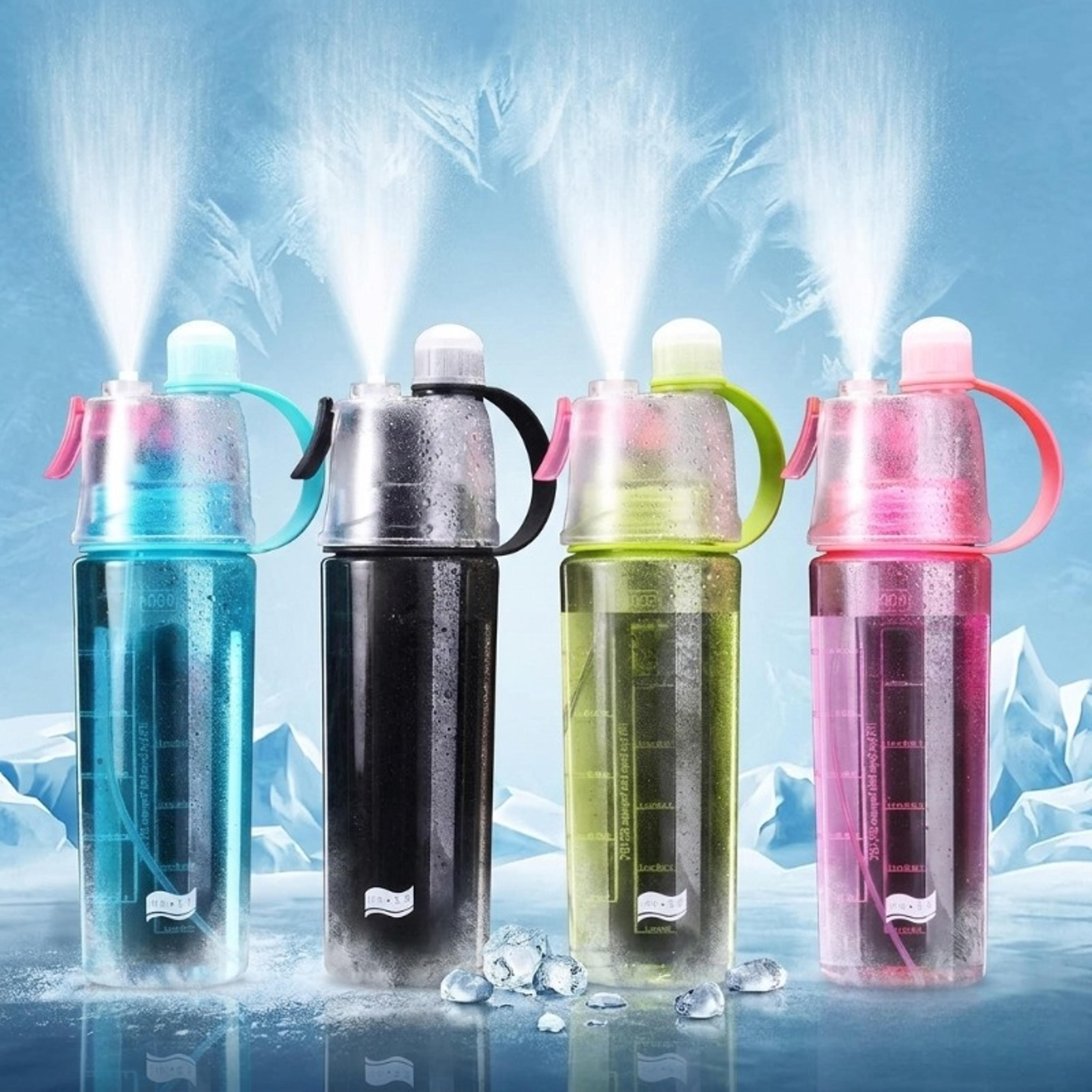 grape spray water bottle portable misting sports water bottle