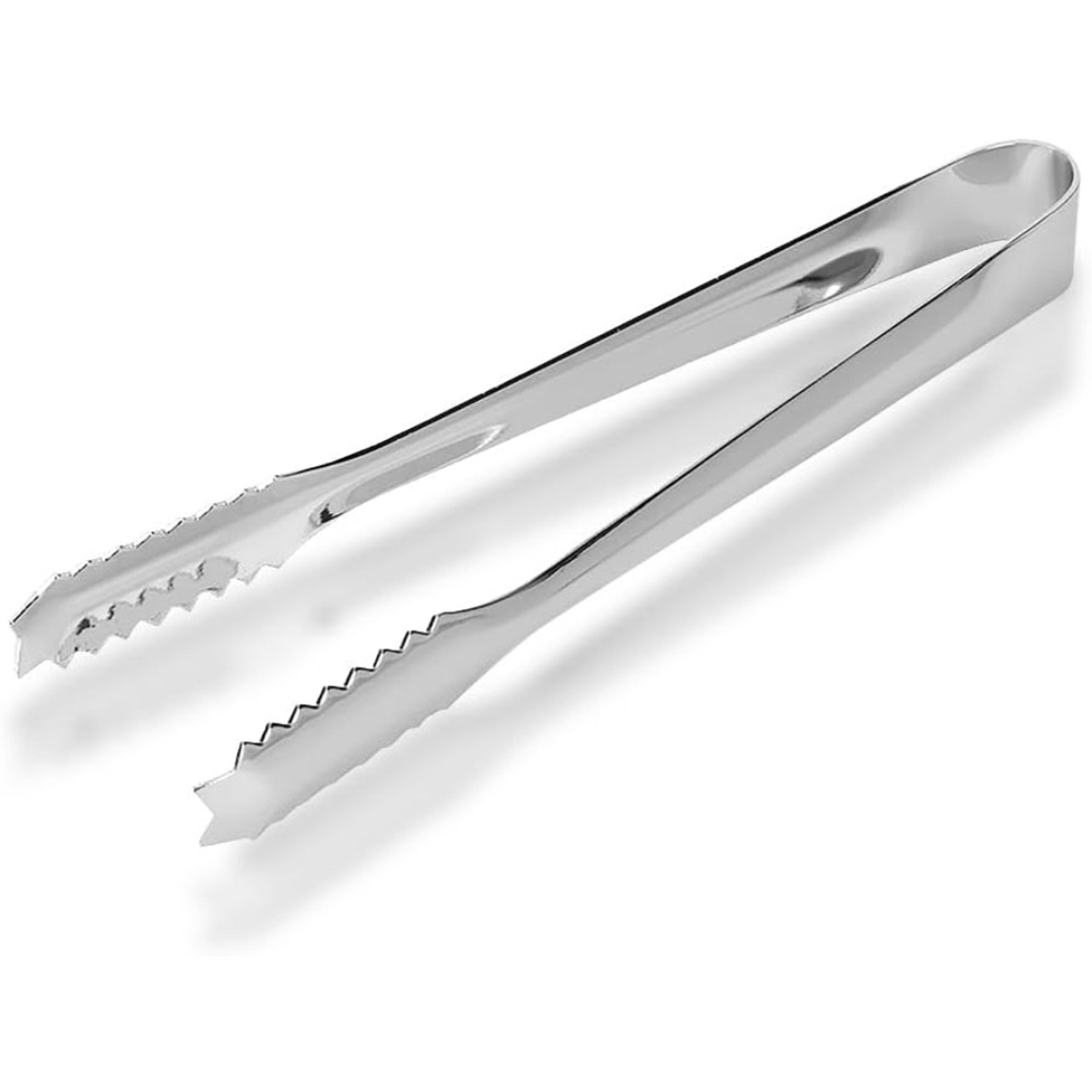 stainless steel ice tongs multipurpose bbq food & kitchen serving tongs