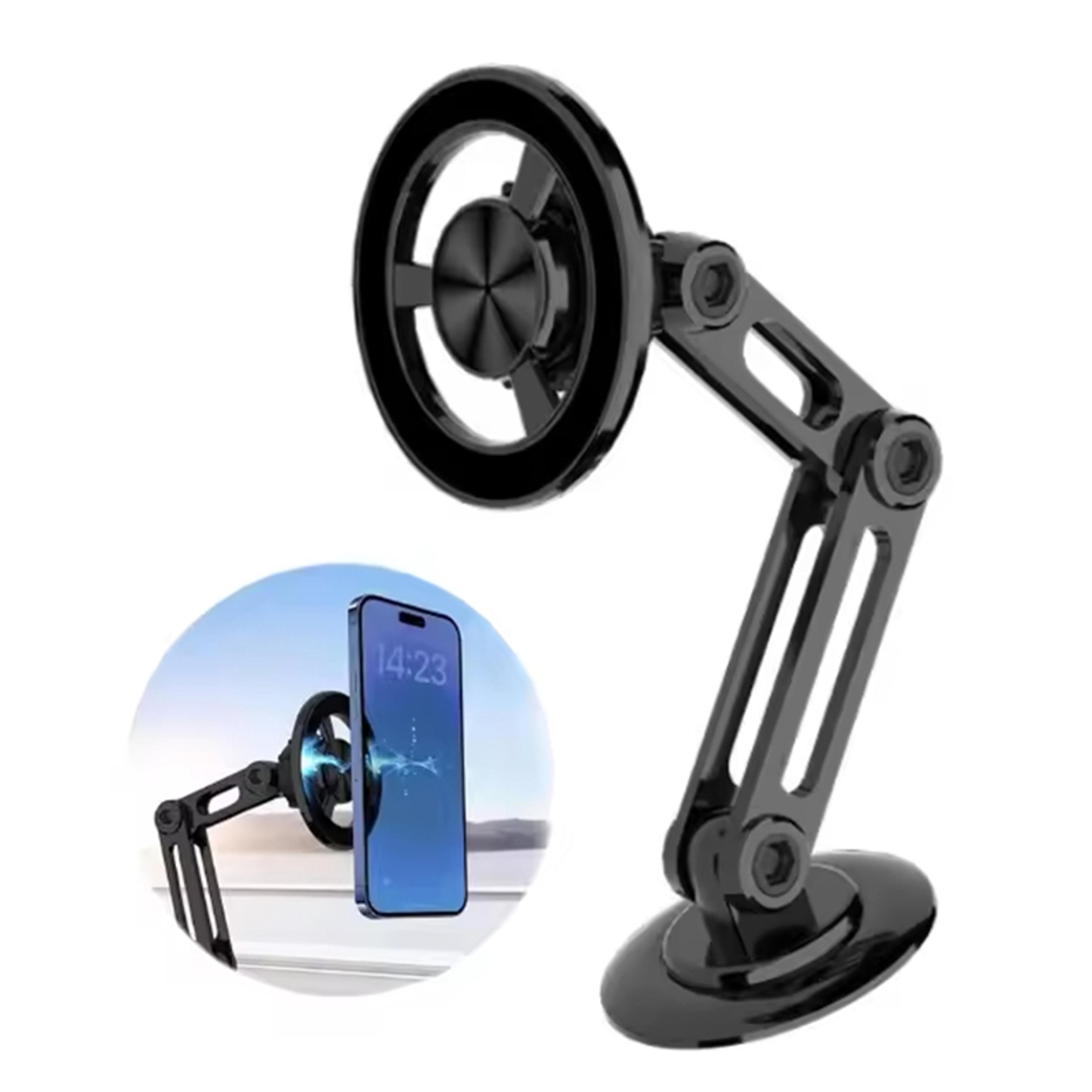 magnetic car phone holder for dashboard mount with rotating stand