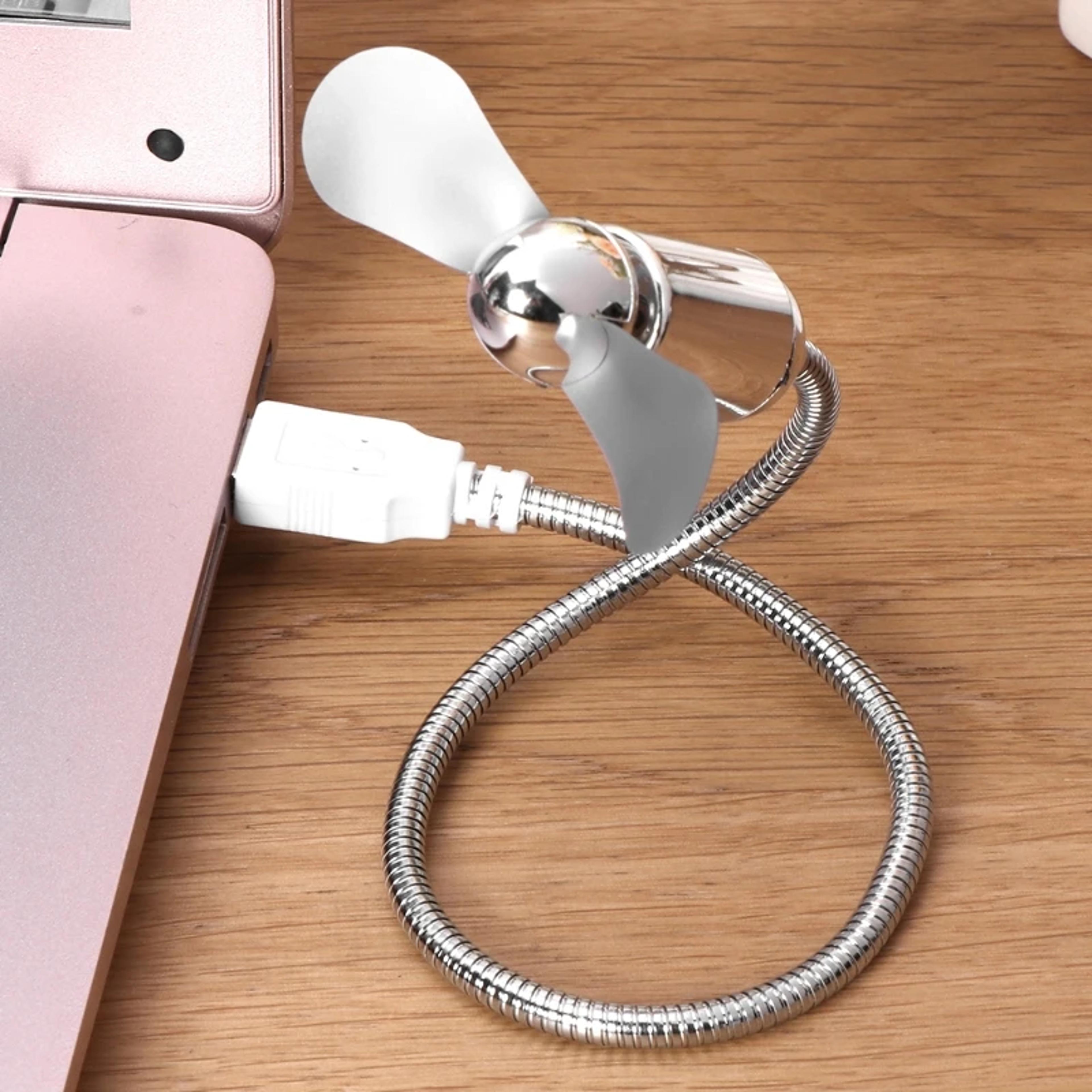 flexible usb cooling fan with on off switch for laptop notebook pc portable desk cooler