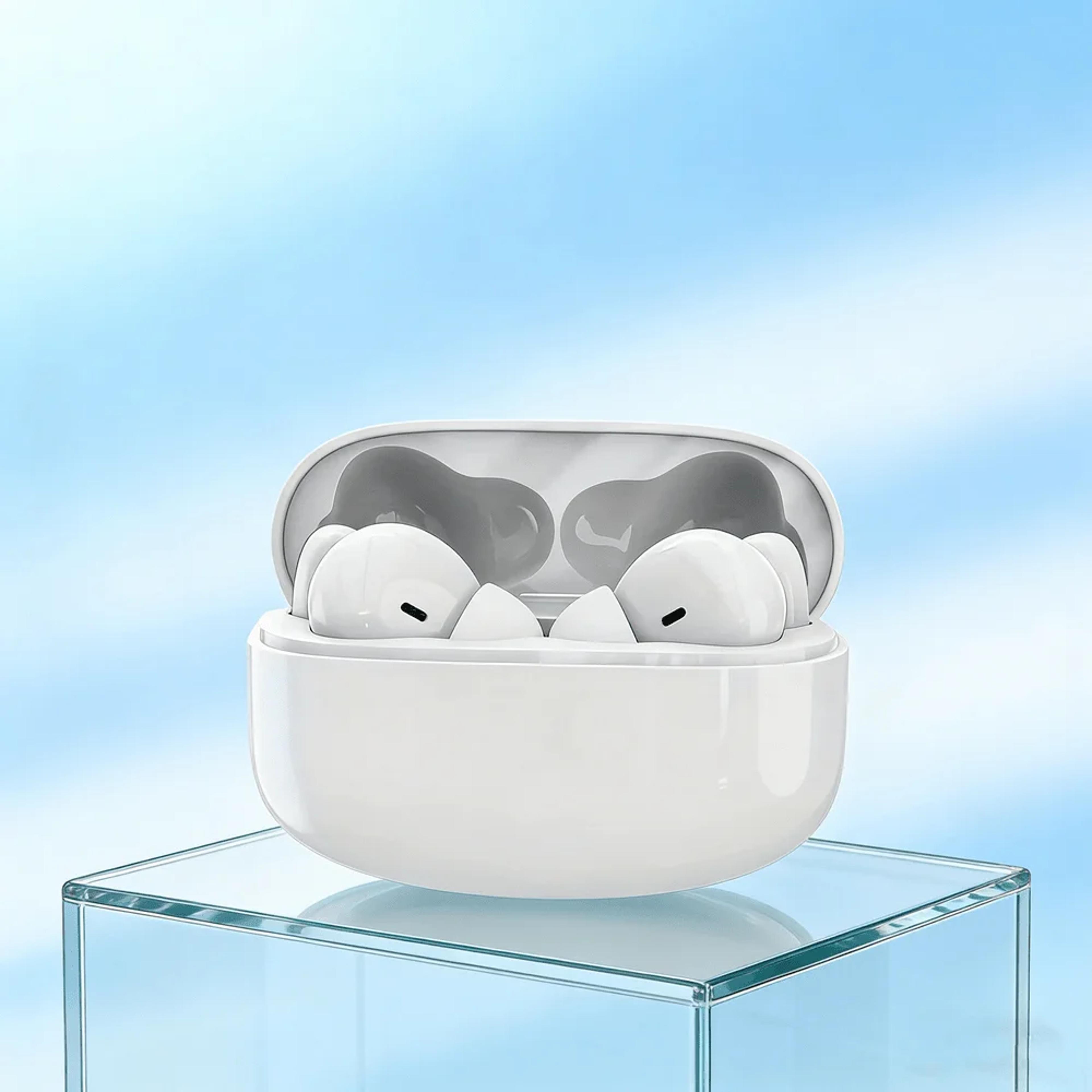 wireless bluetooth earbuds tws stereo headphones with touch control & hd microphone
