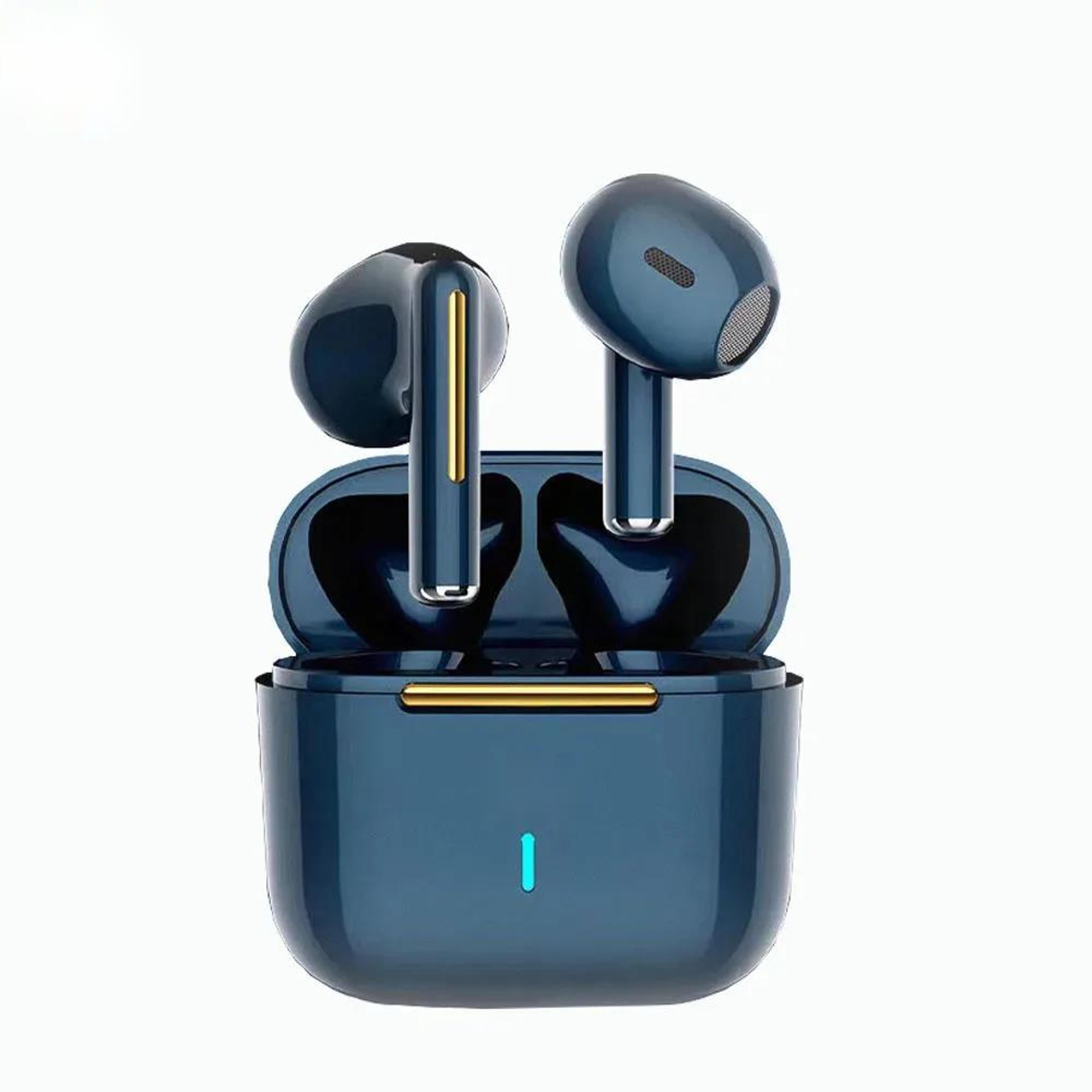 bluetooth earbuds with touch control, noise reduction & mic for sports and gaming