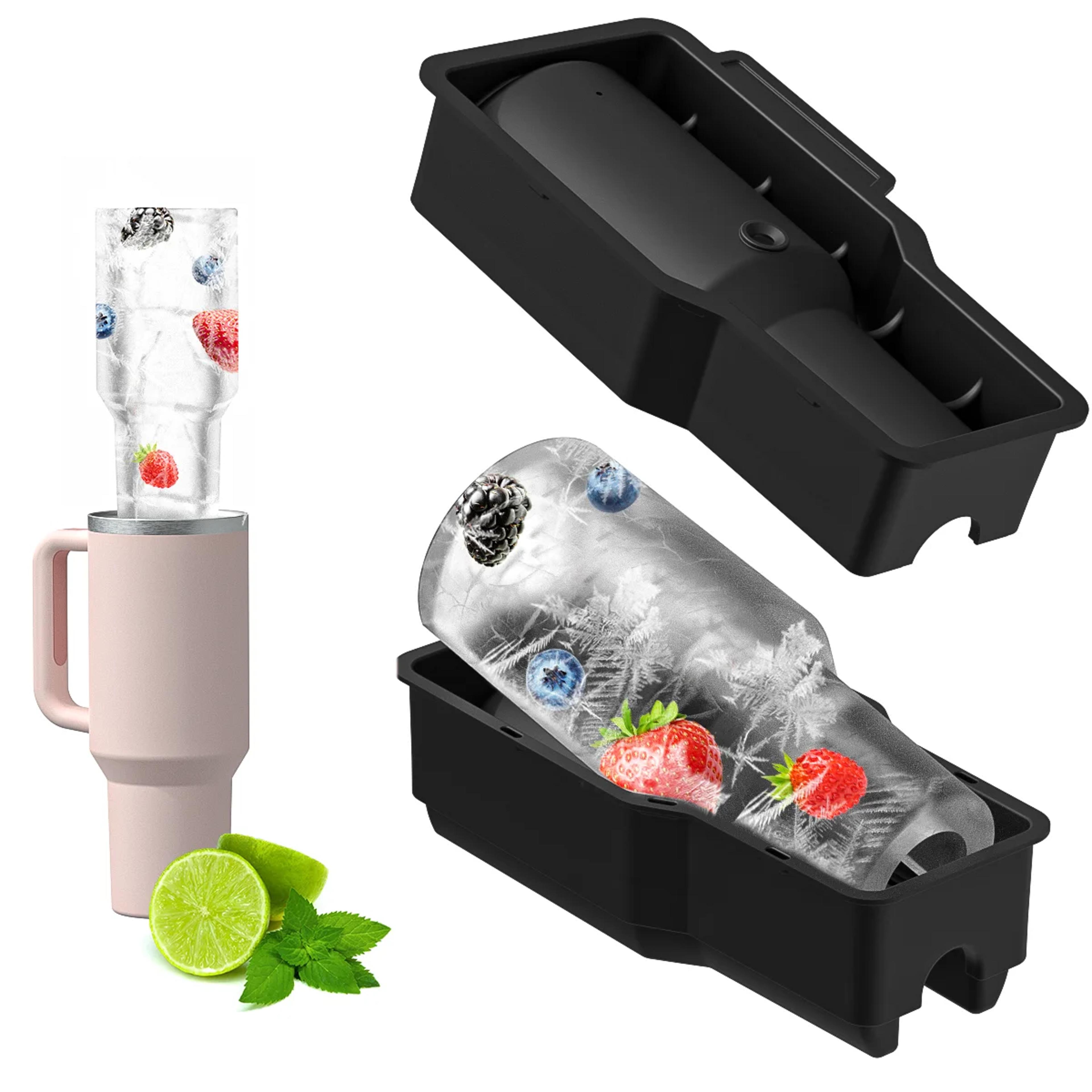 stanley ice mold silicone ice cube mold for tumblers