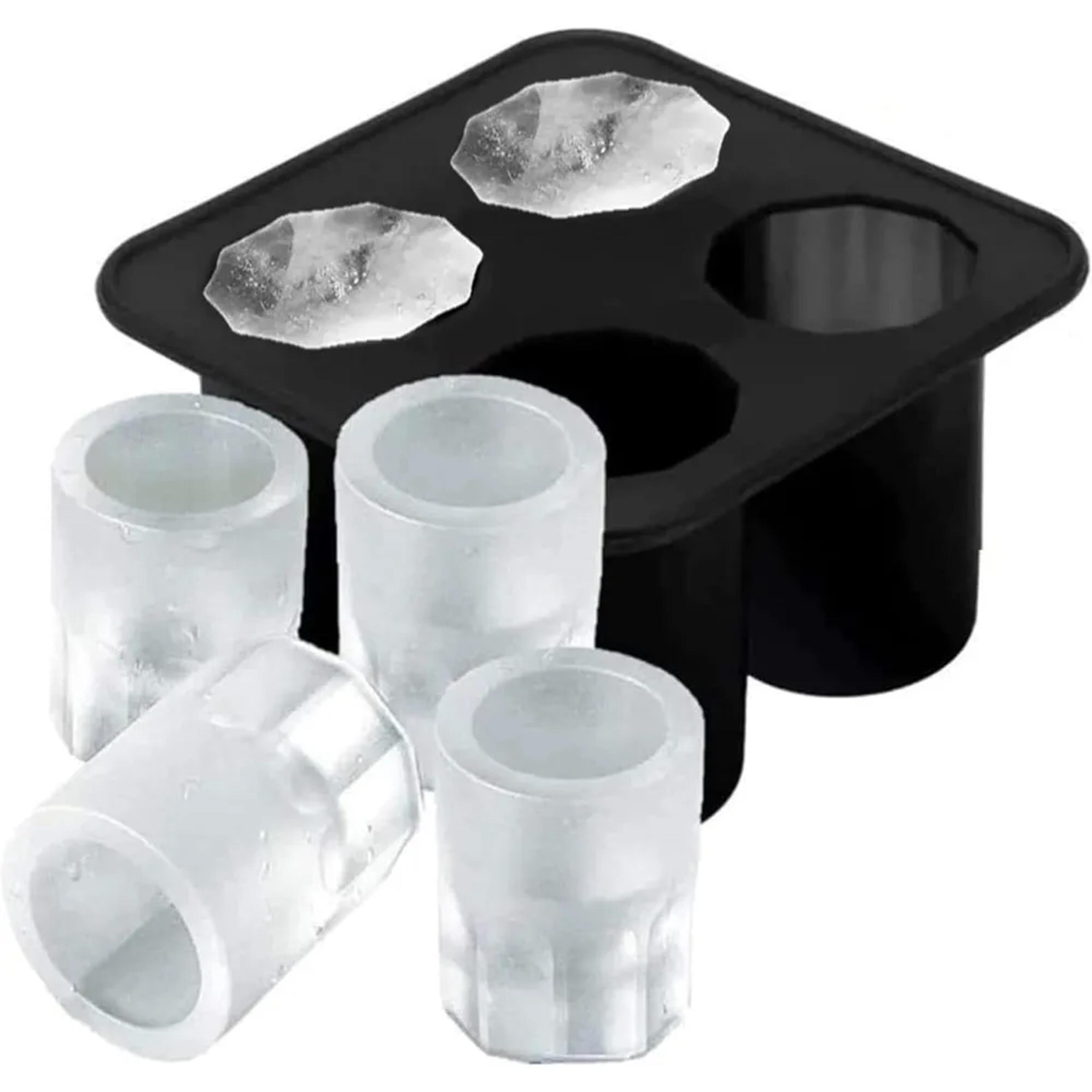 large silicone ice cube tray for whiskey & cocktails cavity large ice cube mold reusable freezer tray