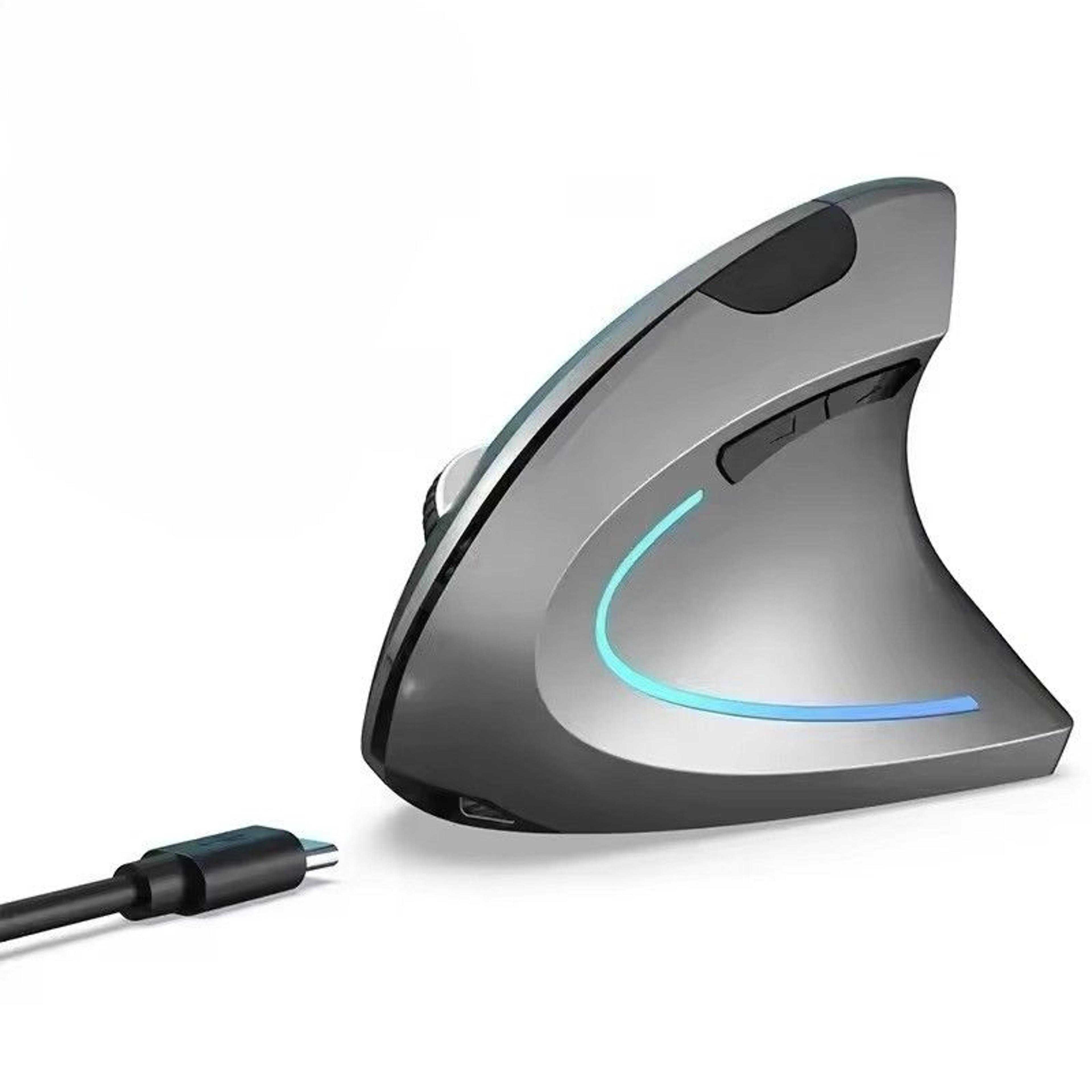 vertical ergonomic gaming mouse wireless rechargeable optical mouse for pc & laptop