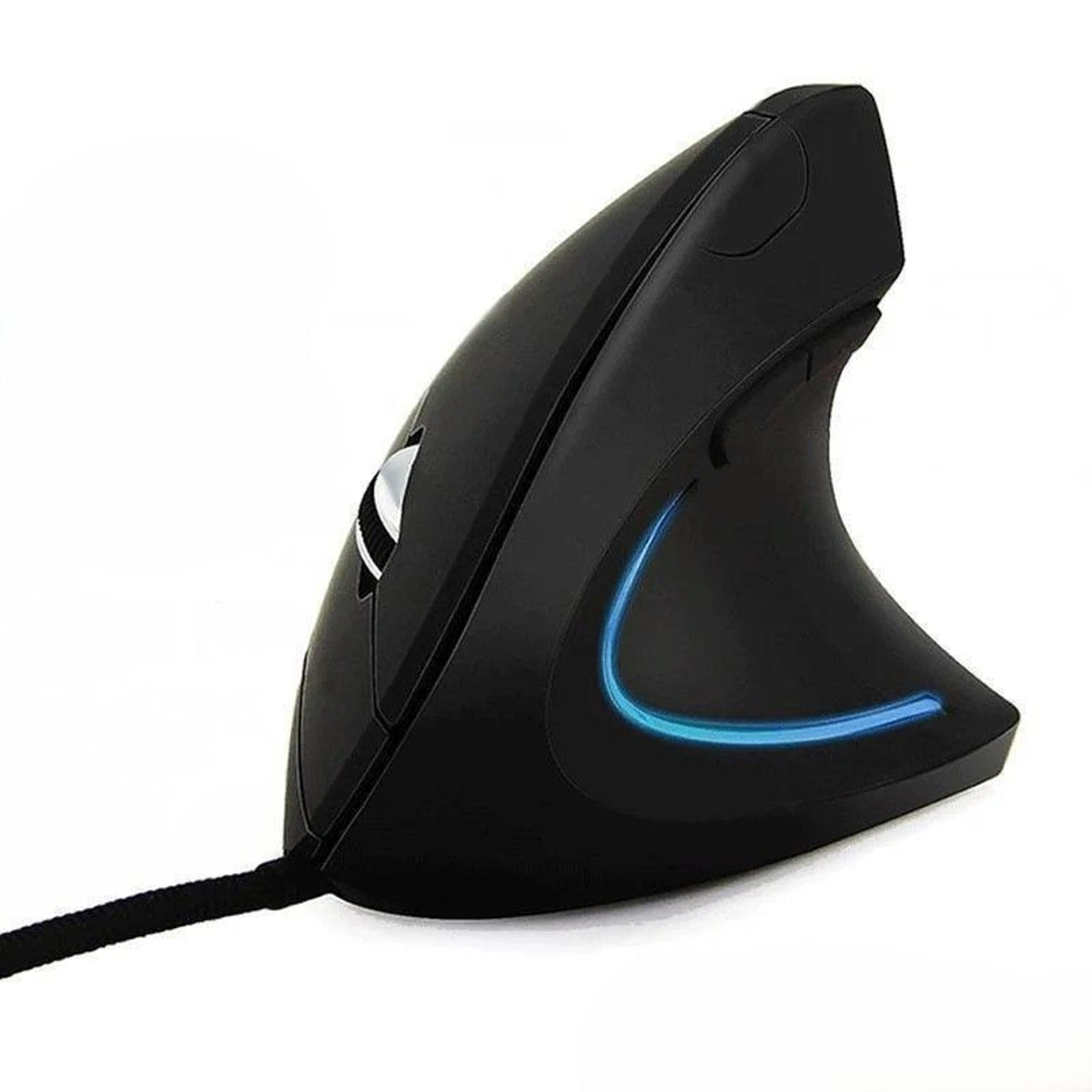 rgb ergonomic vertical mouse dpi wired usb gaming & office mouse
