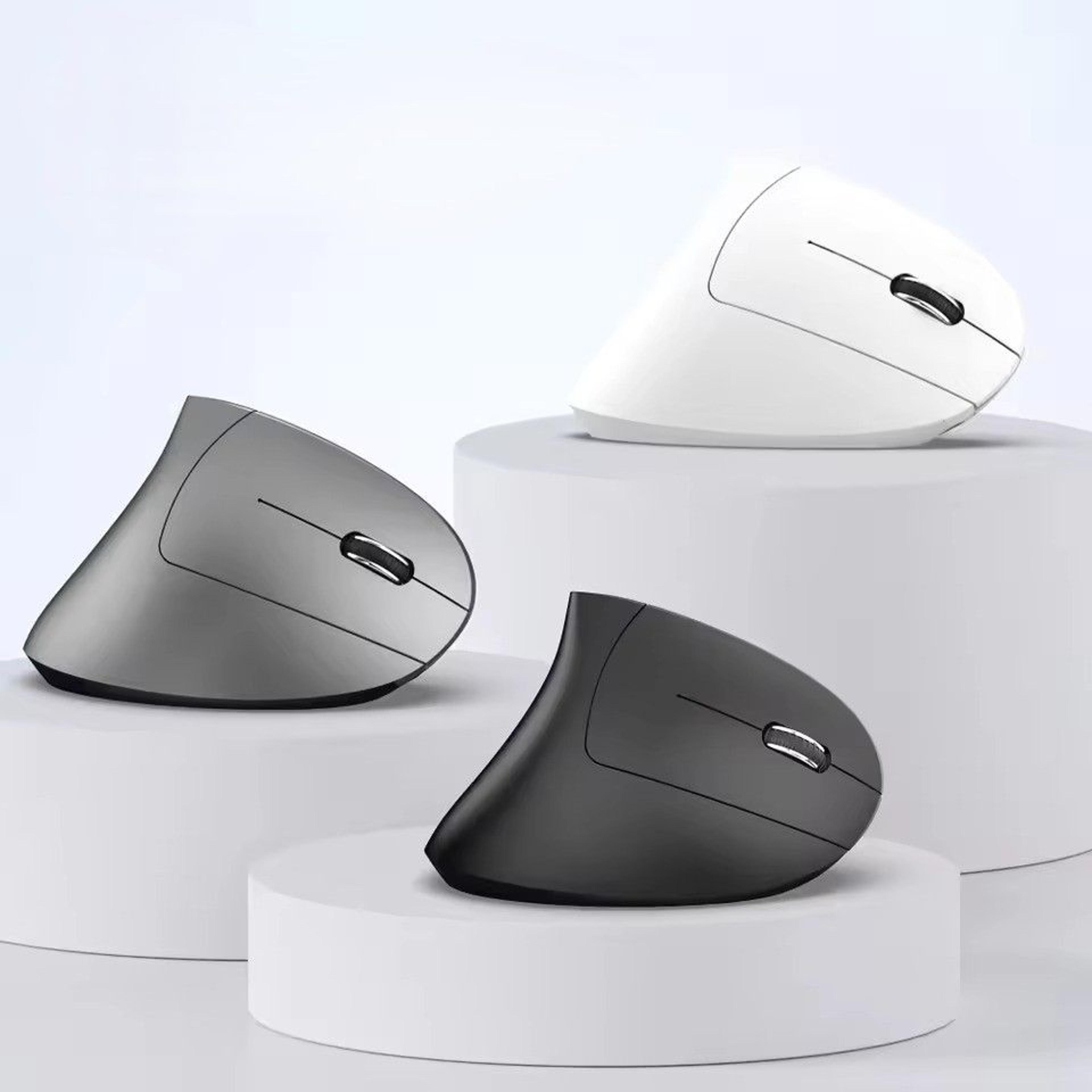 ergo glide wireless vertical mouse bluetooth rechargeable silent ergonomic mouse for laptop & office