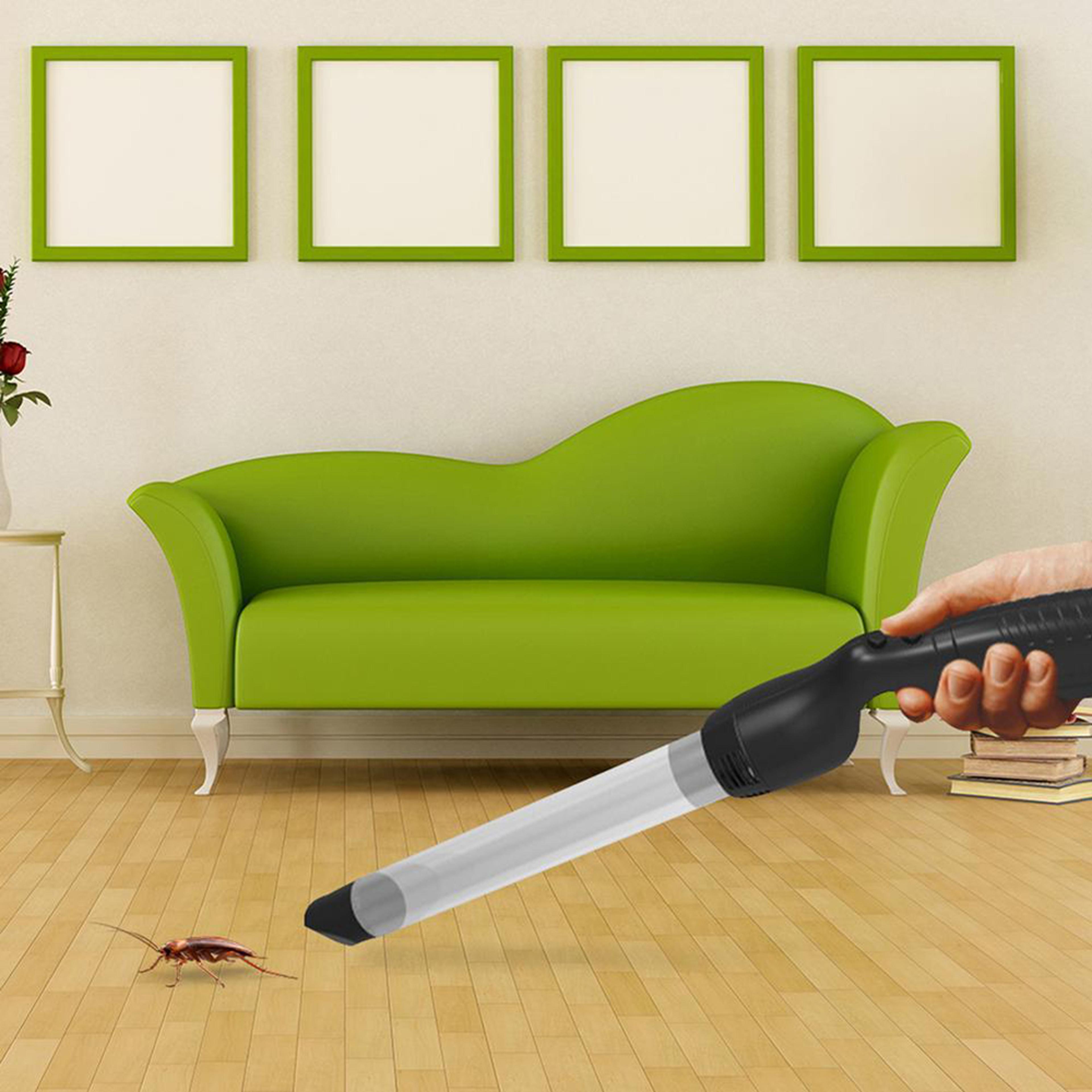 portable bug vacuum handheld insect catcher with gentle suction for spiders, flies & household bugs