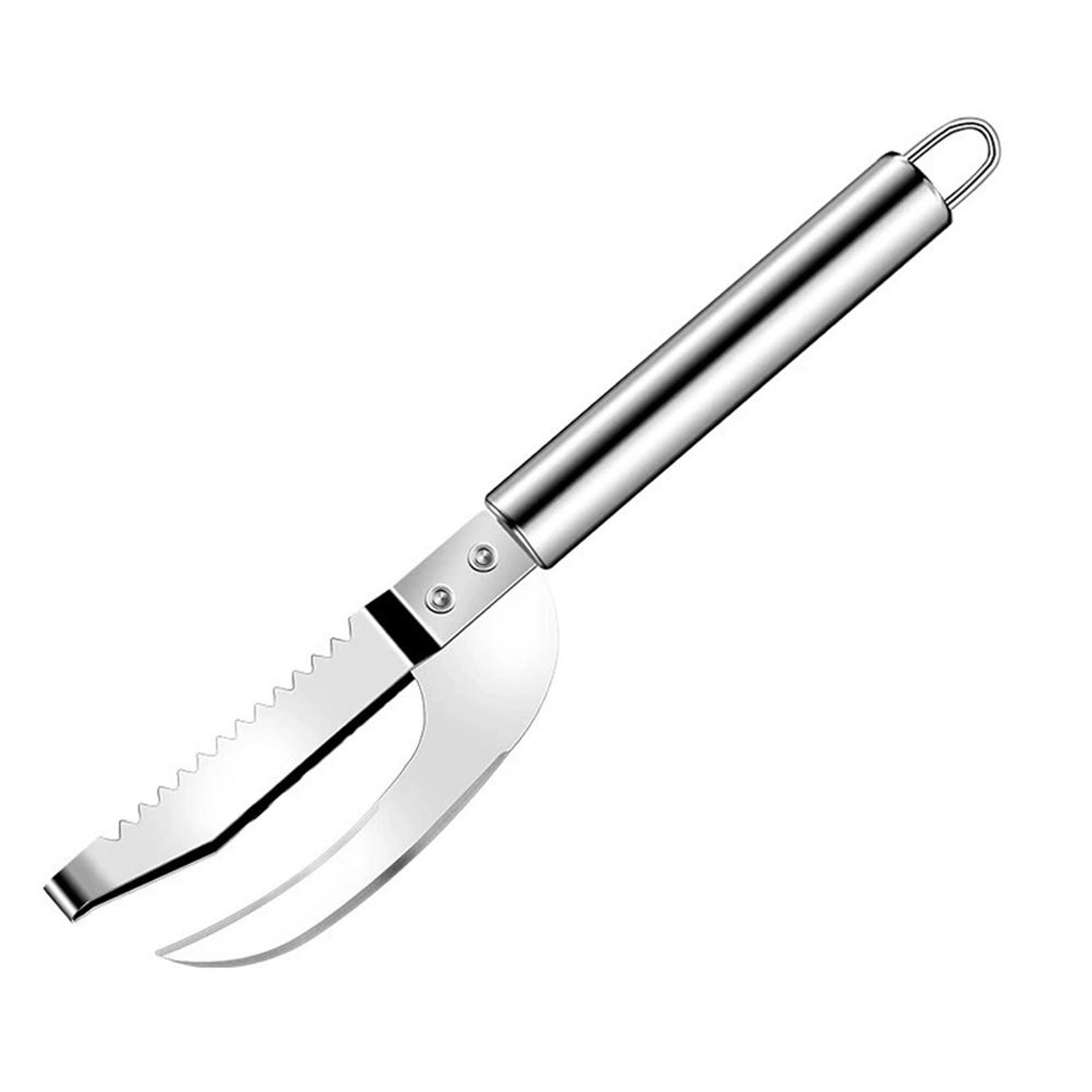 stainless steel fish scaler & fish scale remover kitchen cleaning tool