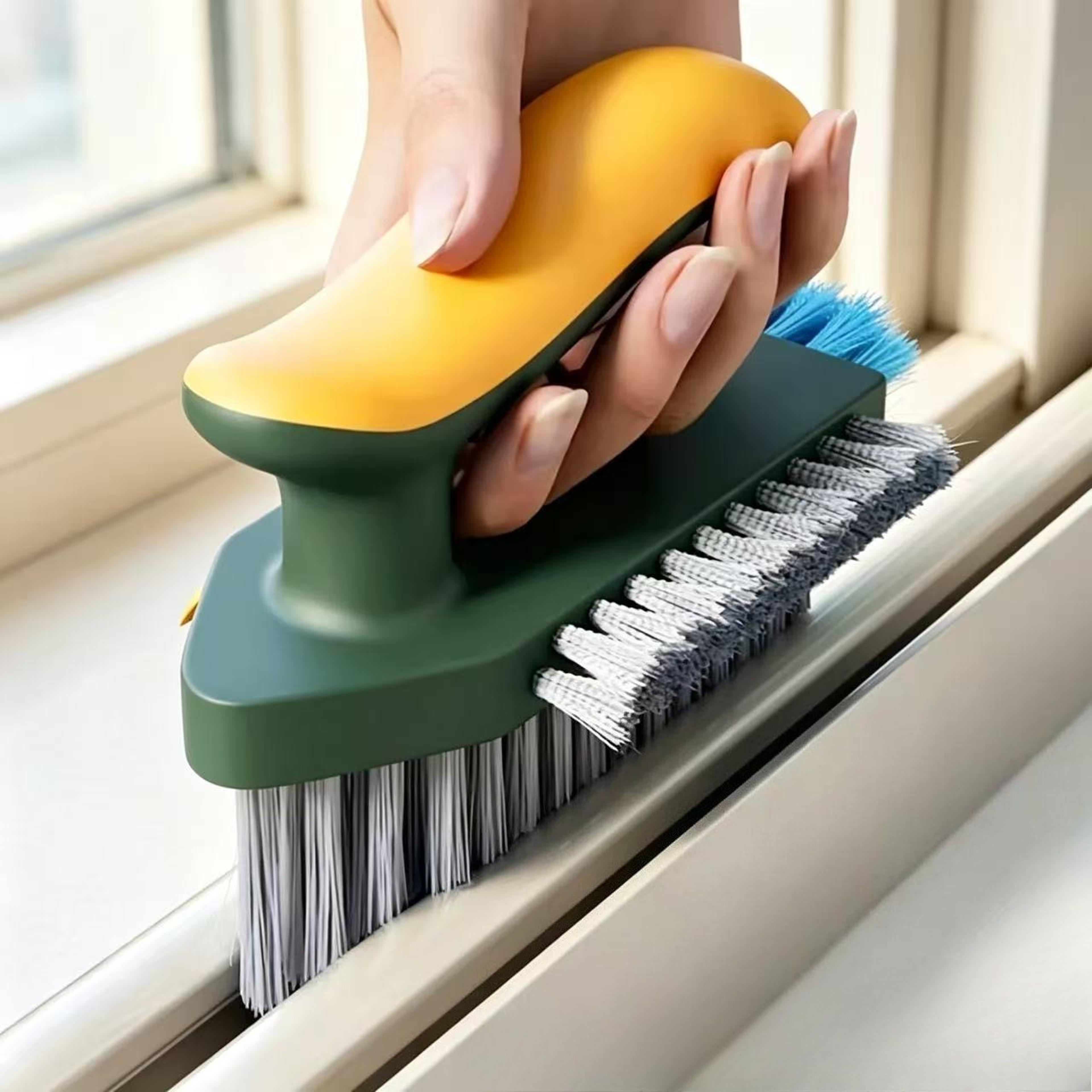 crevice cleaning brush for window track & household deep cleanings