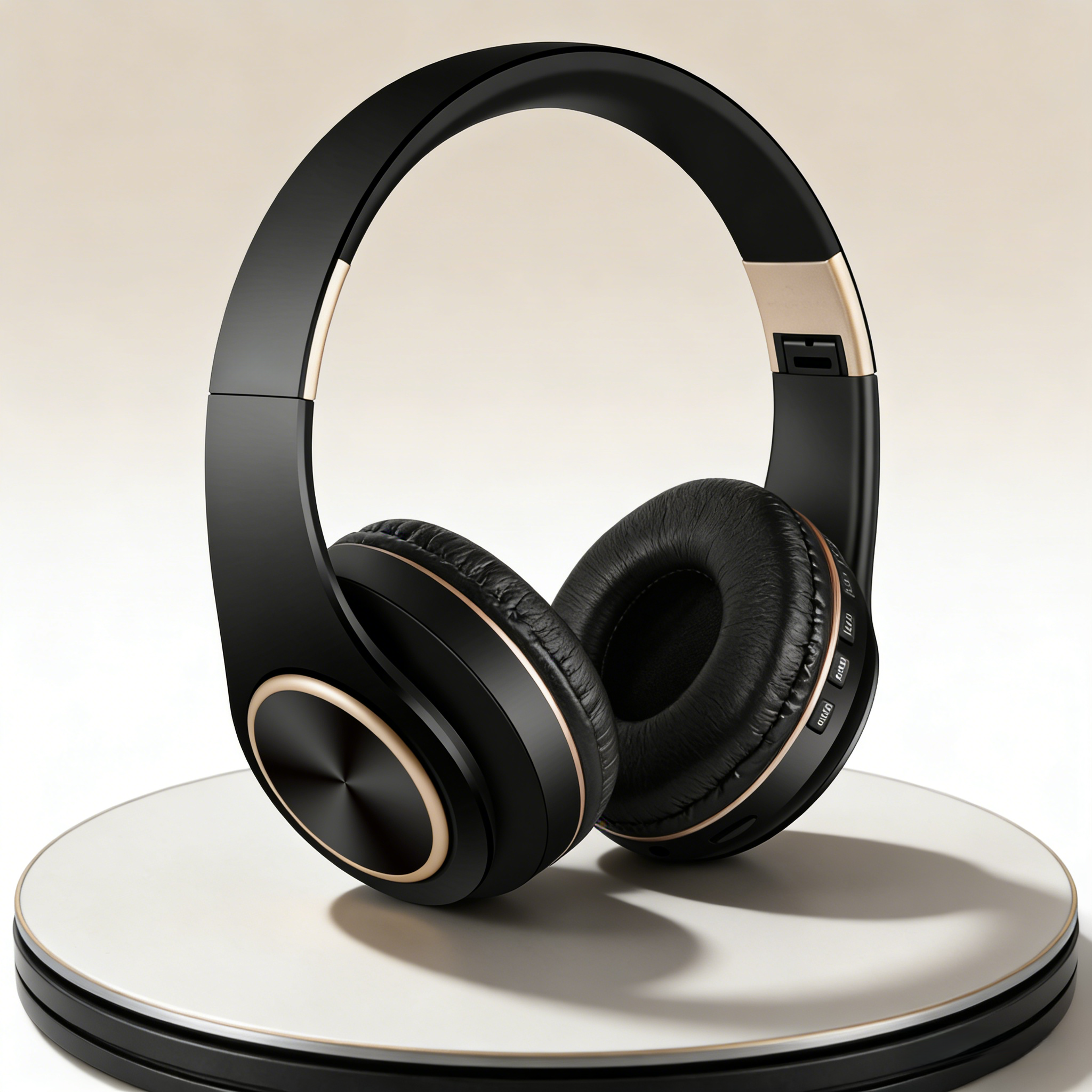 bluetooth headphones over ear hifi stereo noise cancelling wireless gaming headset