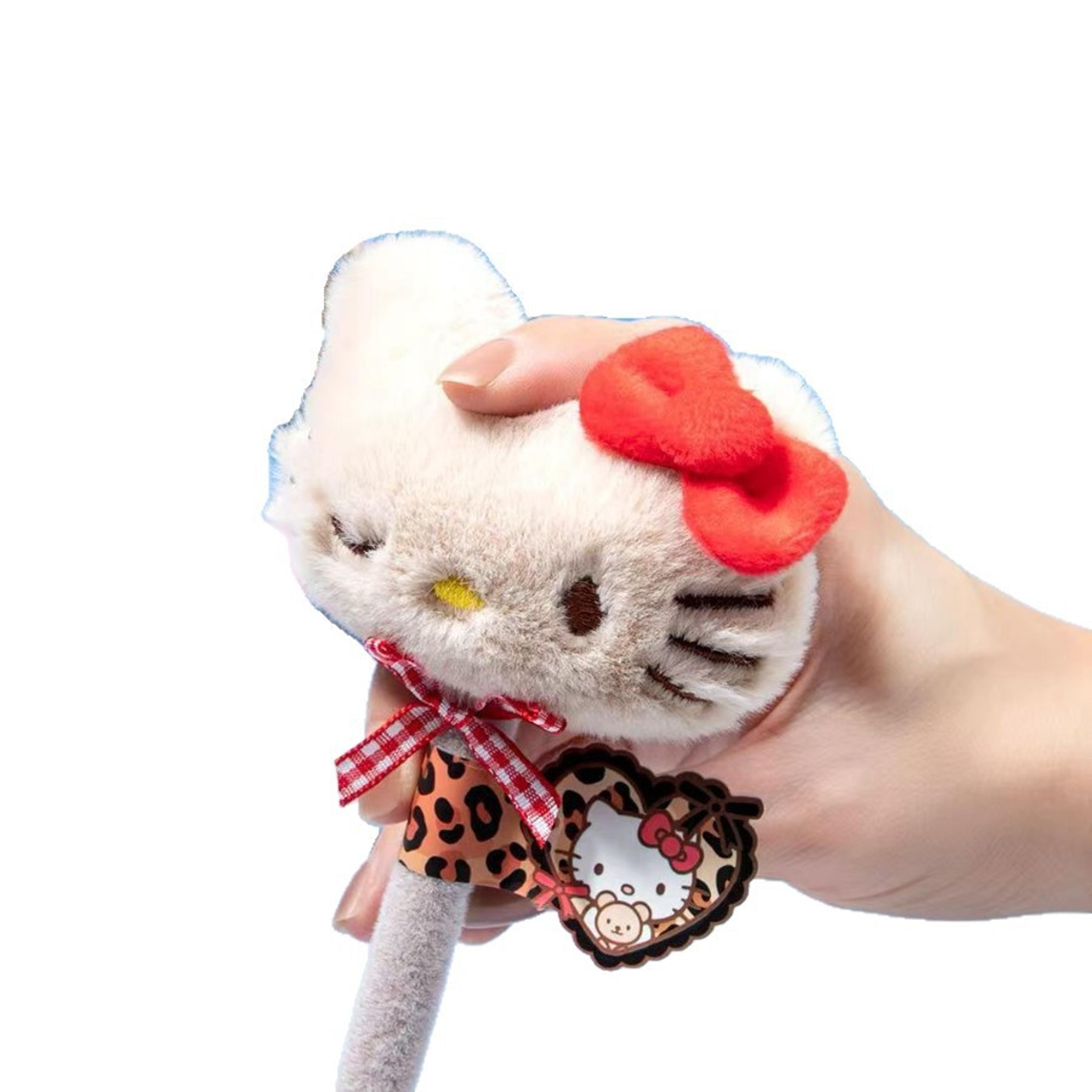 hello kitty plush ballpoint pen back to school kawaii stationery cute anime writing pen gift