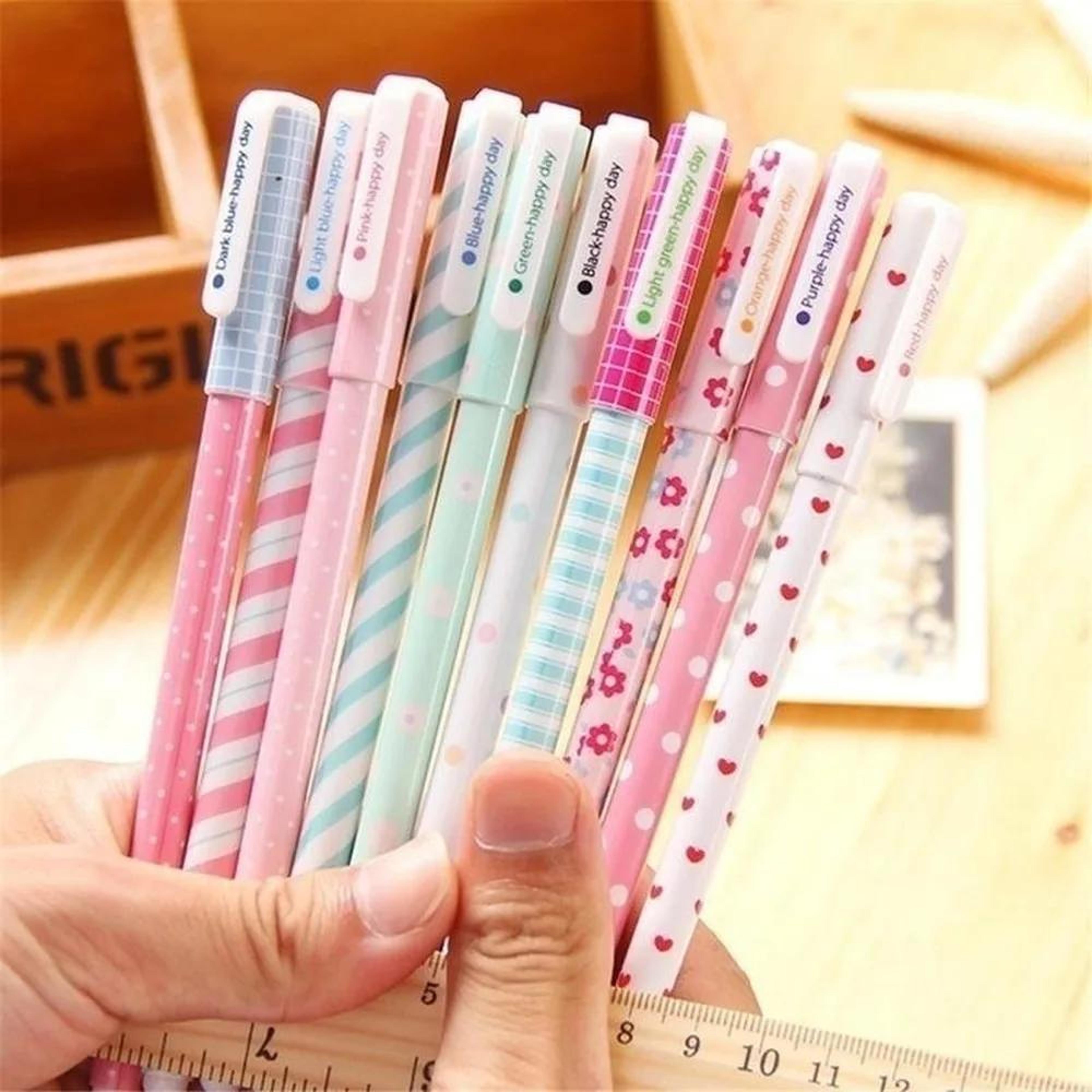 cute gel pens set for back to school with fine tip colorful kawaii pens