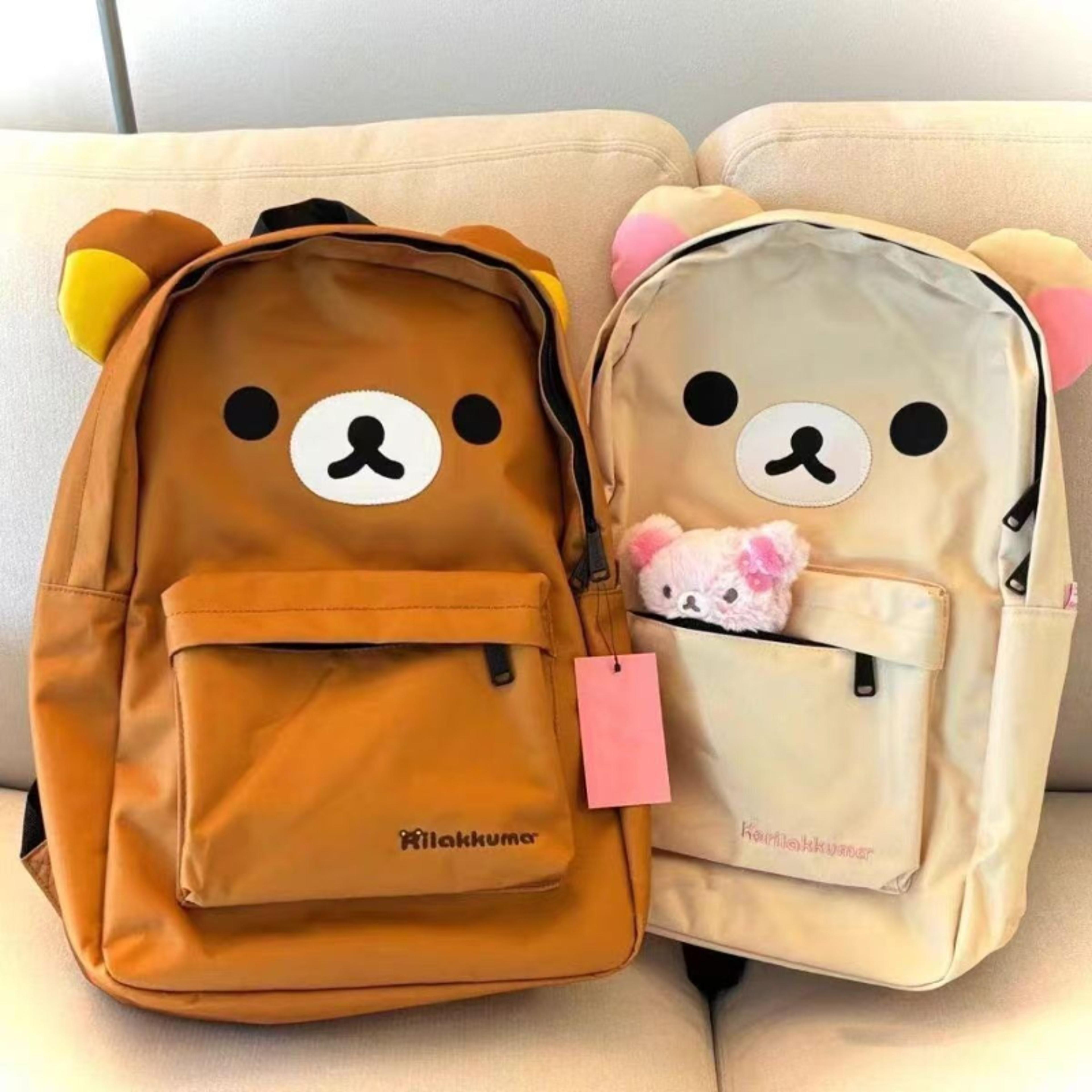 anime backpack for kids back to school cute travel school backpack