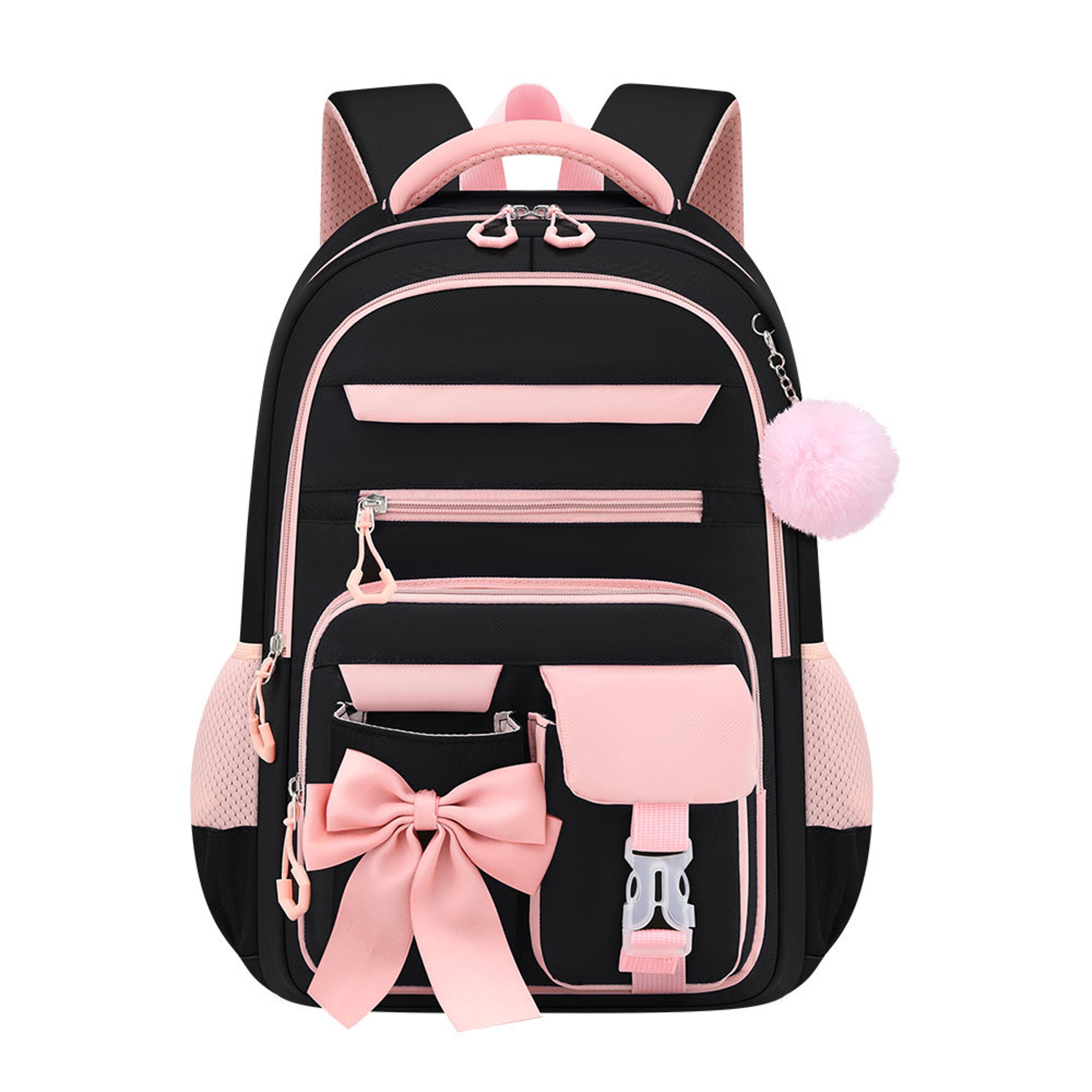 back to school kawaii school backpack rabbit backpack set for girls with handbag & pencil case