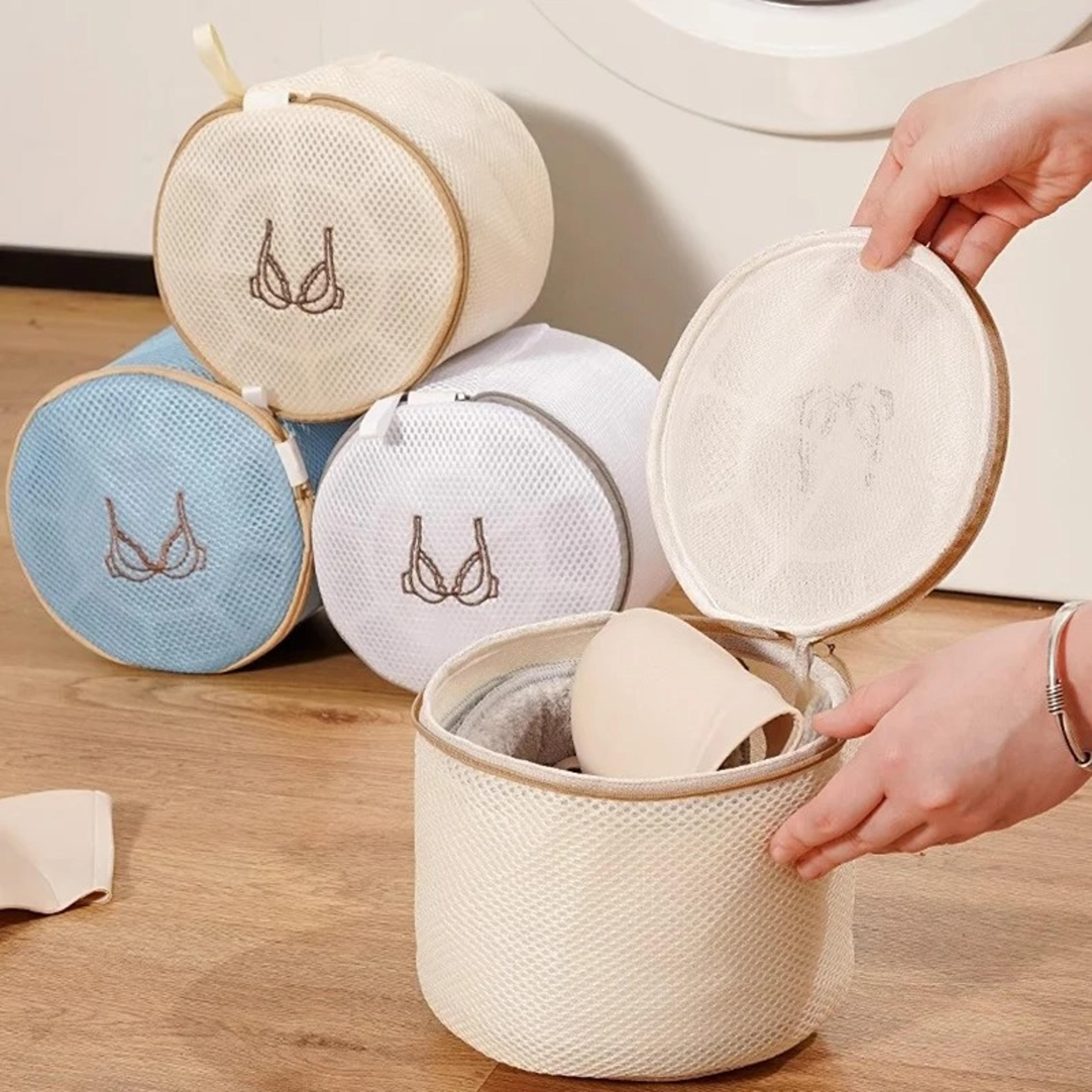 delicate care bra laundry bag for lingerie protection mesh wash bag with zipper