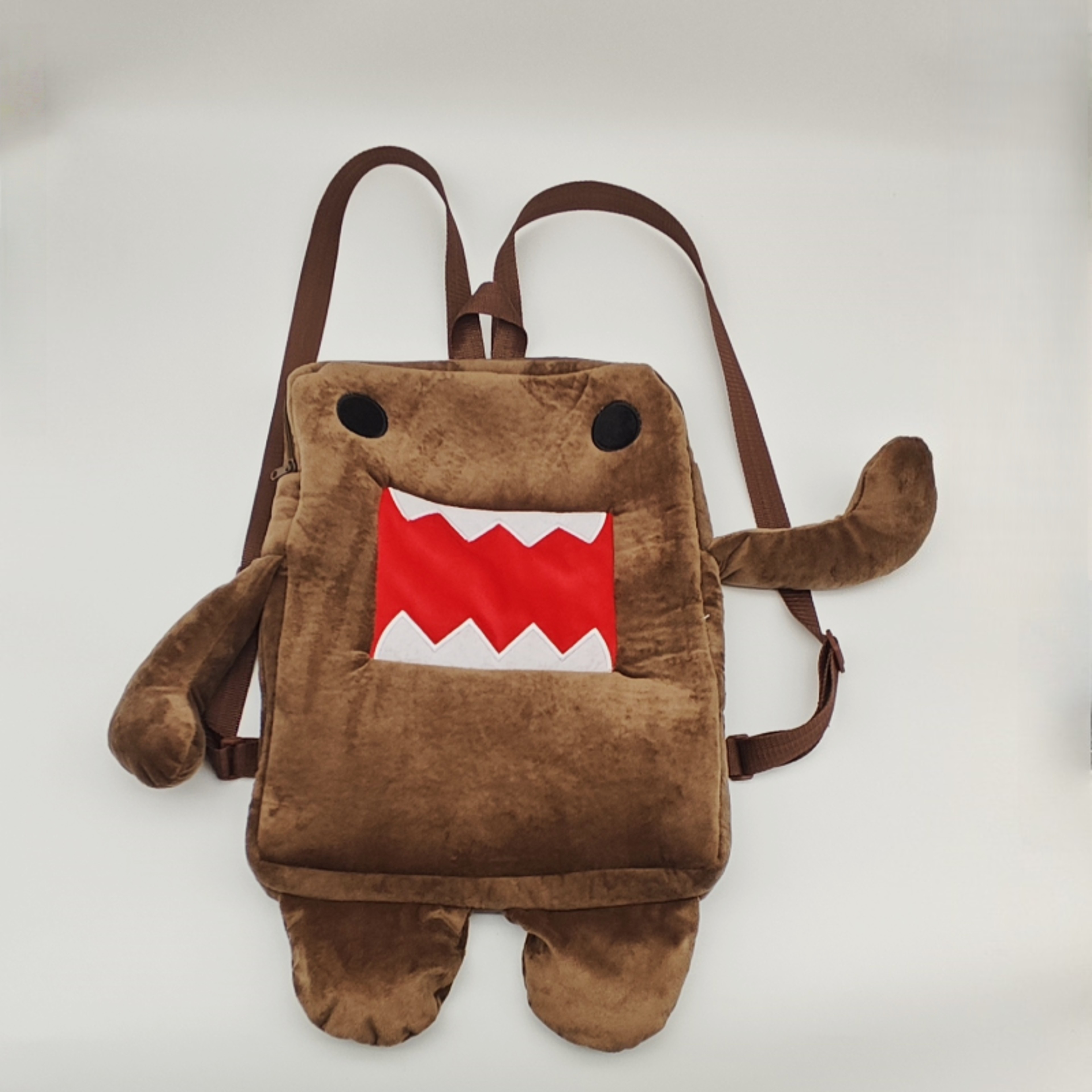domo leather backpack Plush Debug Domo Kun Plush Backpack Women