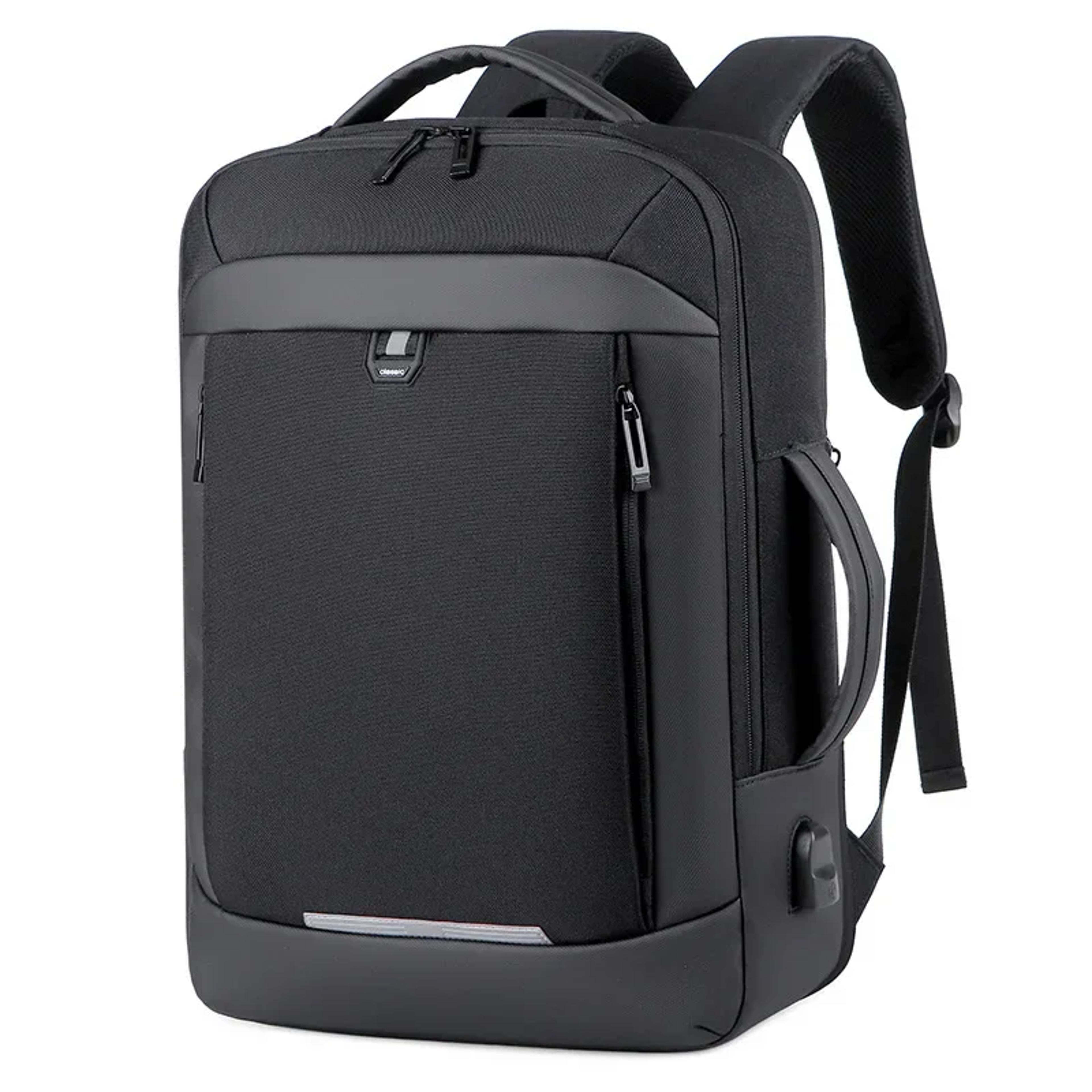 elite expandable back to school backpack business laptop backpack with usb charging for laptops