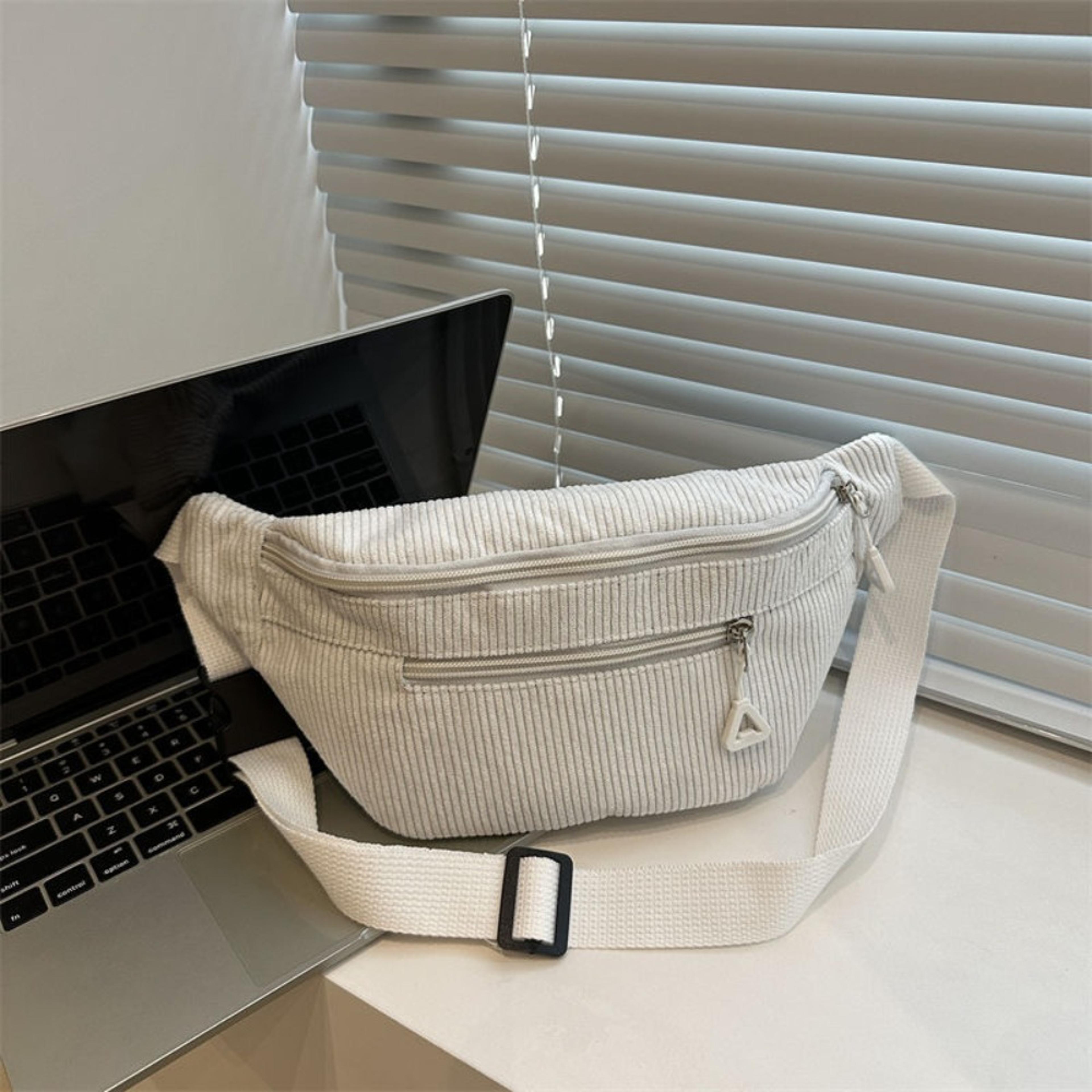 urban guard corduroy crossbody bag with anti theft design for women, back to school backpack everyday sling