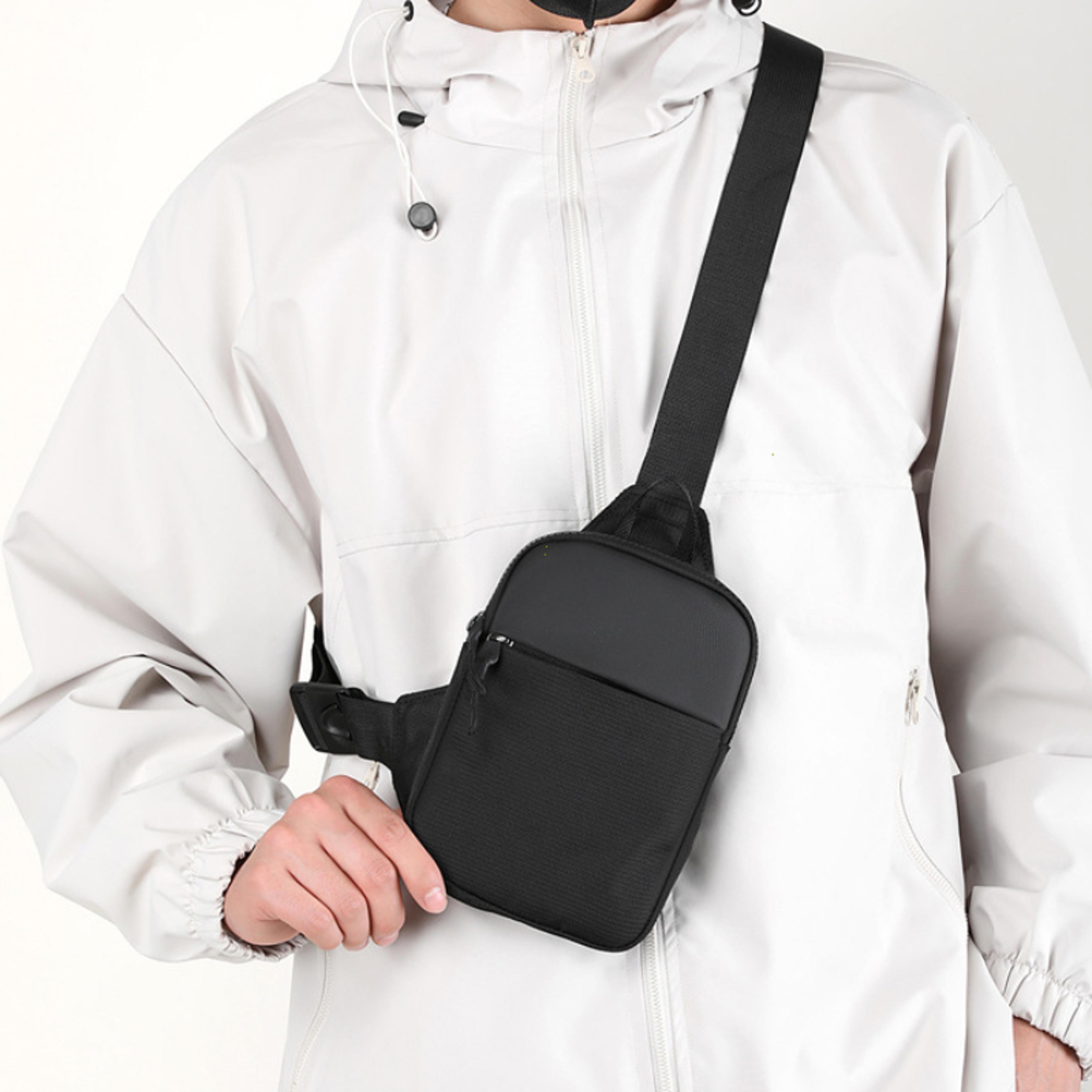 waterproof sling bag compact travel & gym crossbody chest pack back to school